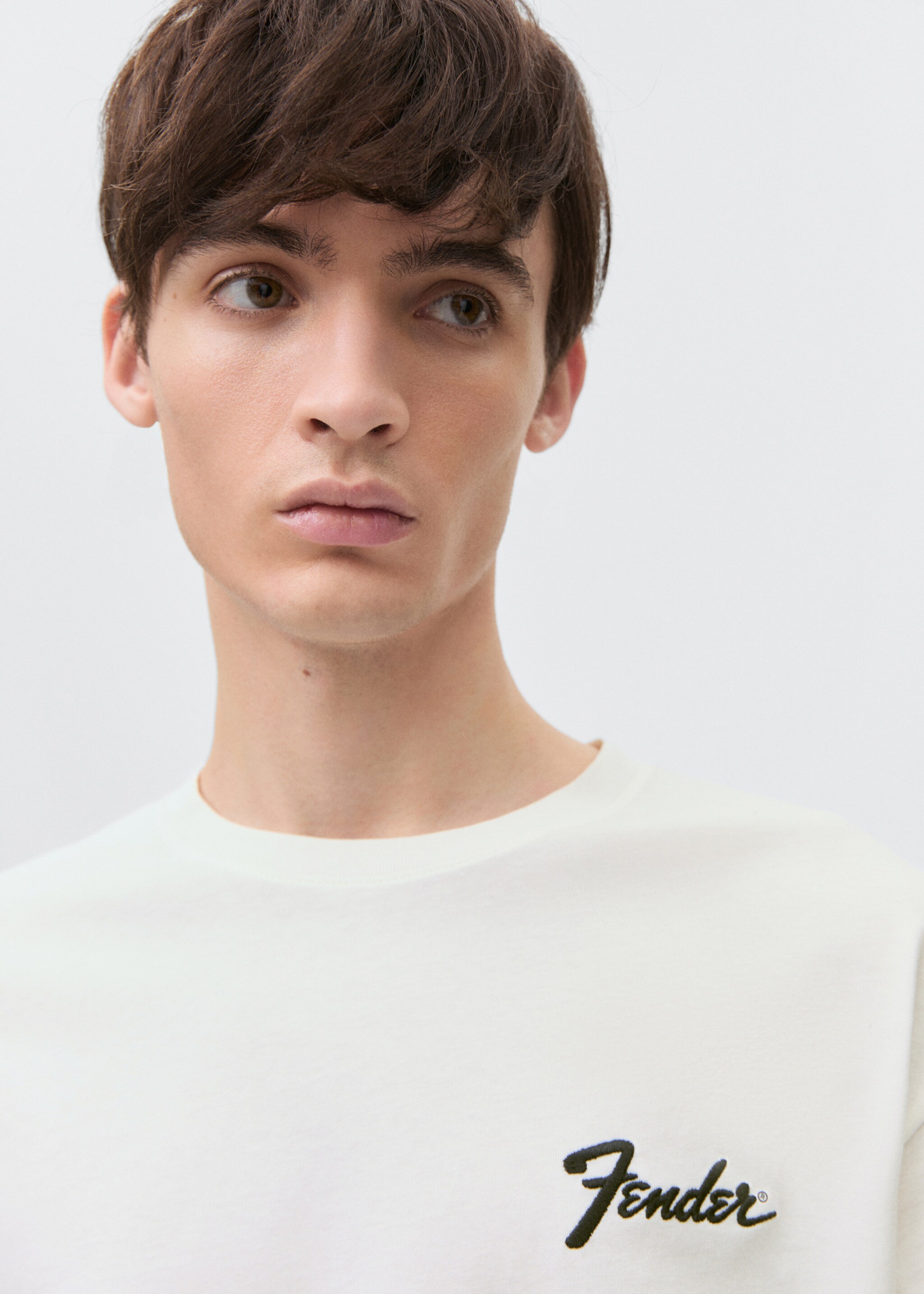 Samarreta estampada màniga curta - Detall de l'article 1, Blanc trencat. Ref: 87083283-00.