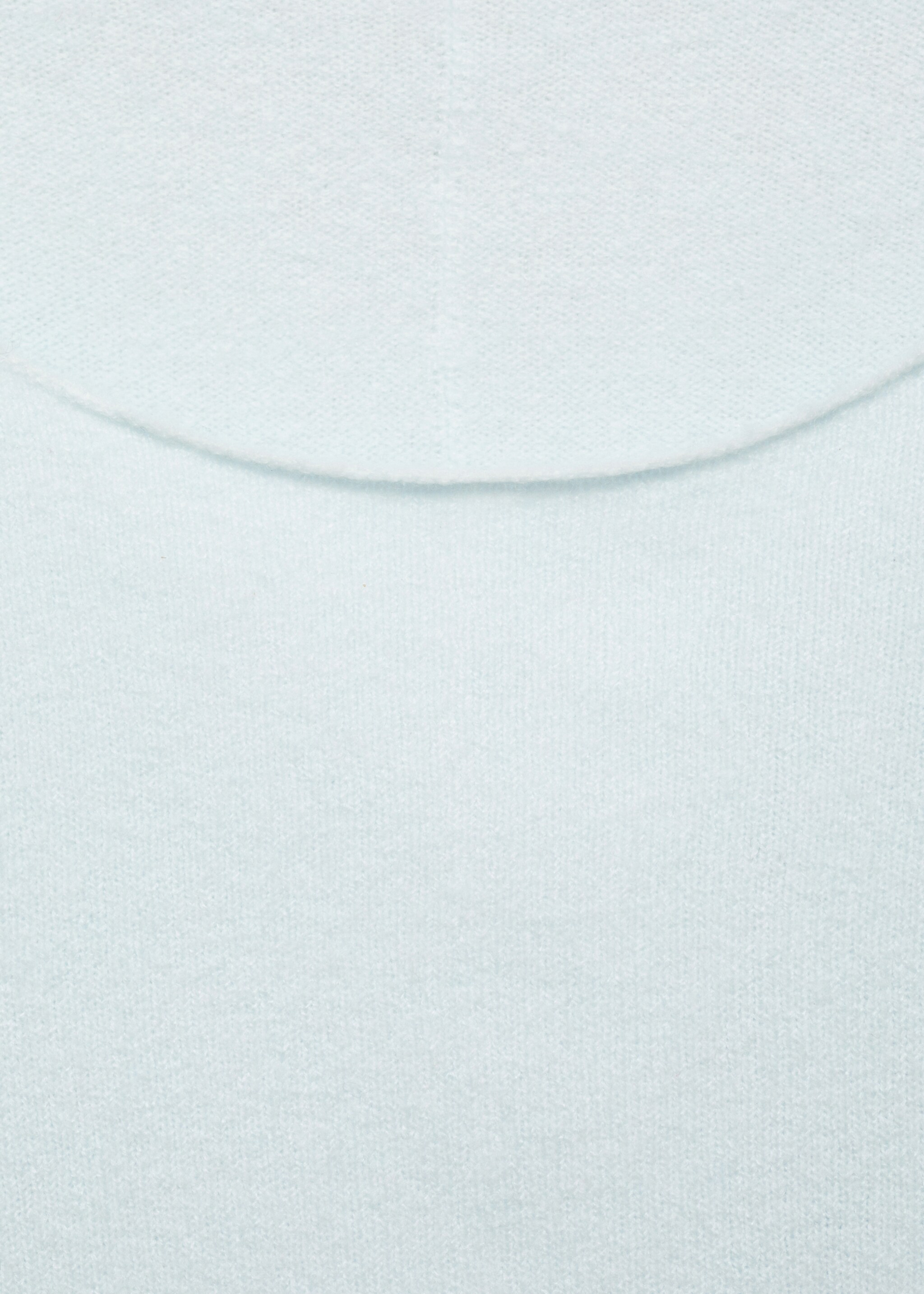 Oversize knit sweater - Details of the article 8, Pastel Green. Ref: 87083286-00.