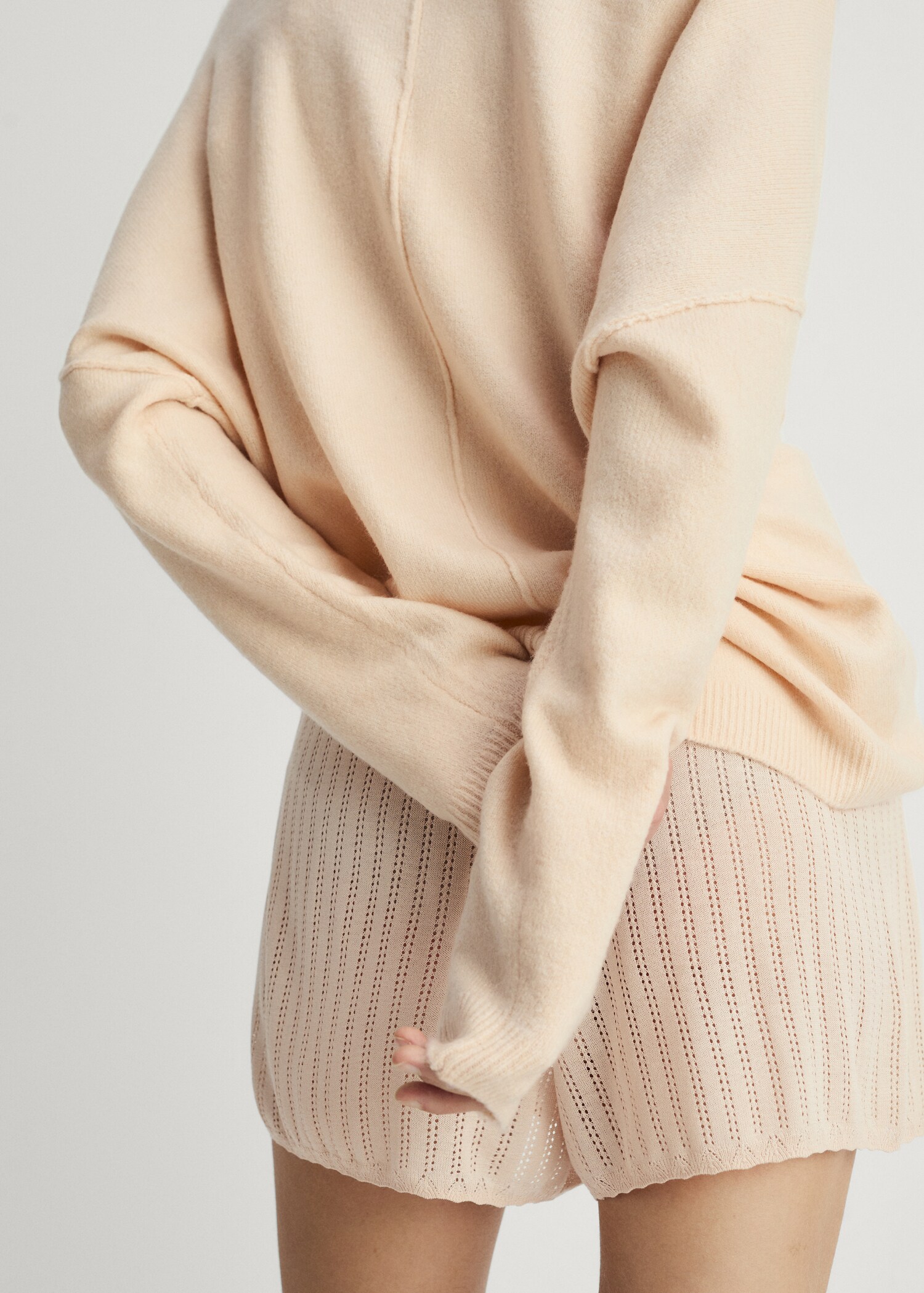 Oversize knit sweater - Details of the article 6