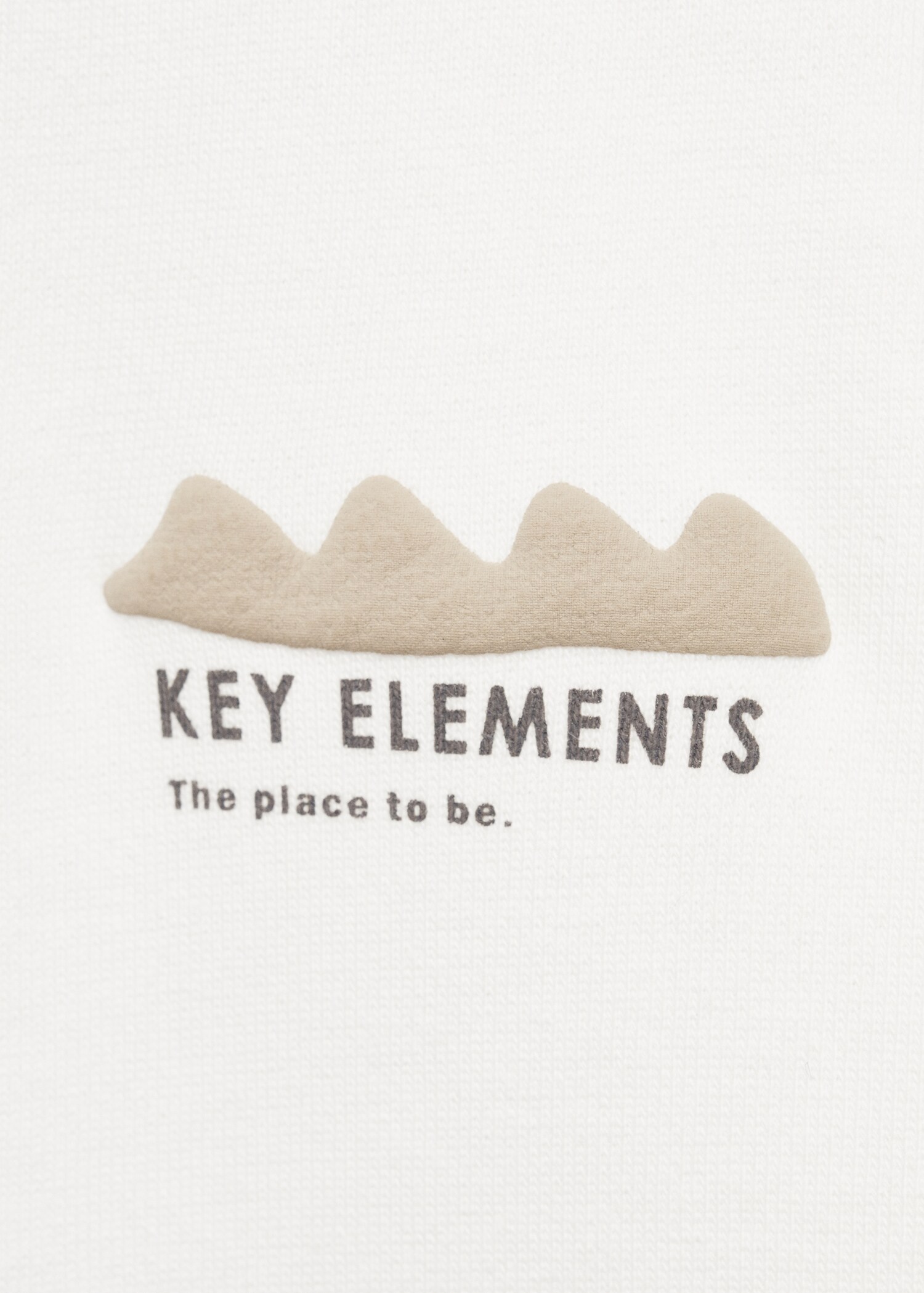 Printed embossed sweatshirt - Details of the article 8