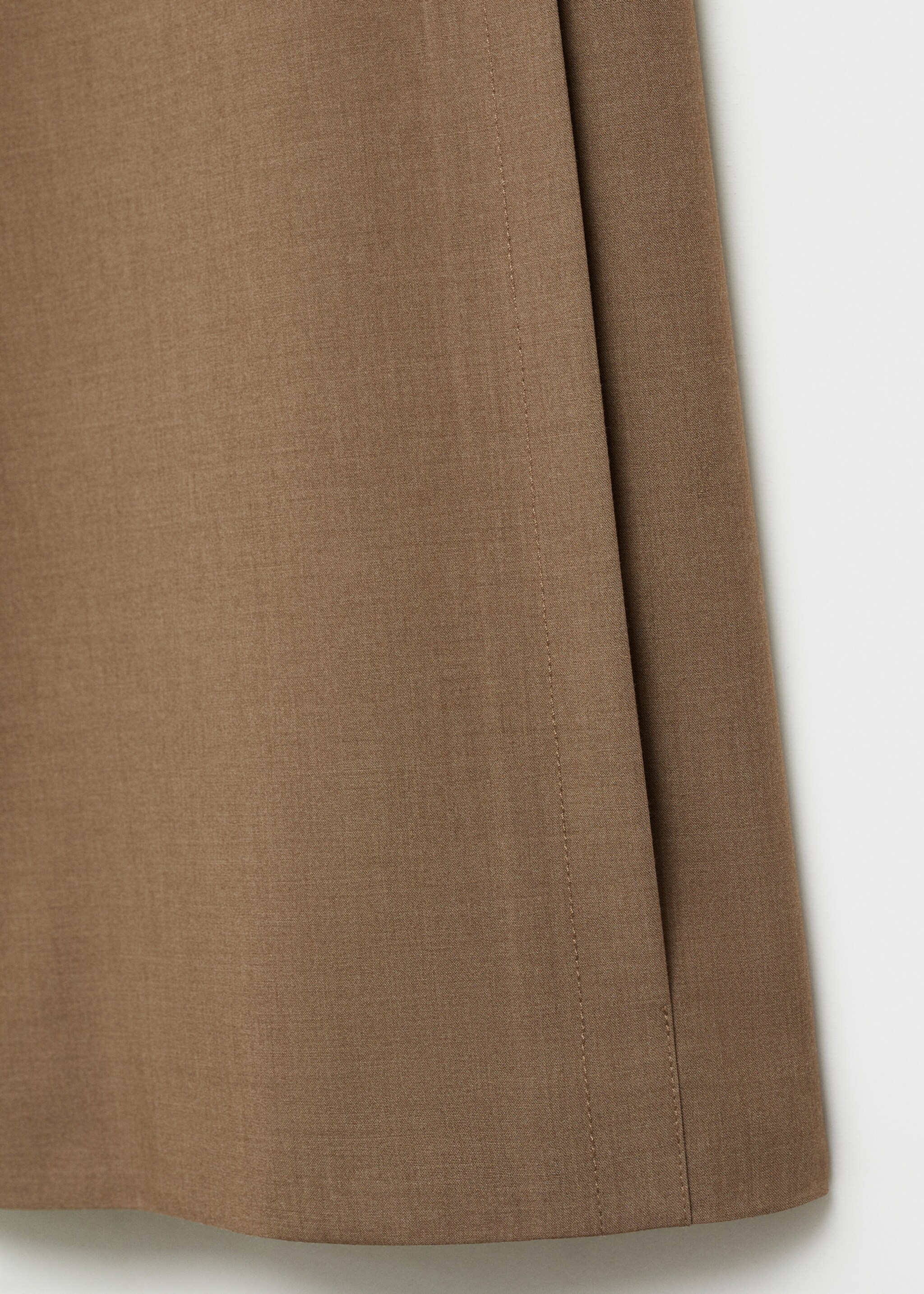 Wideleg joggingbroek - Detail van het artikel 0, Middenbruin. Ref: 87083295-00.