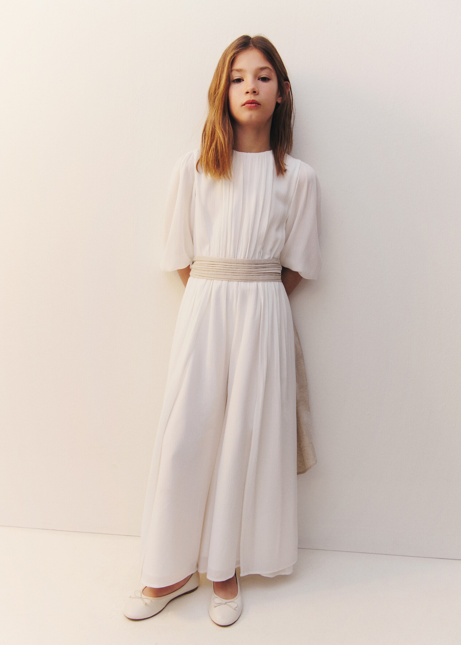 Bow long jumpsuit - Details of the article 5