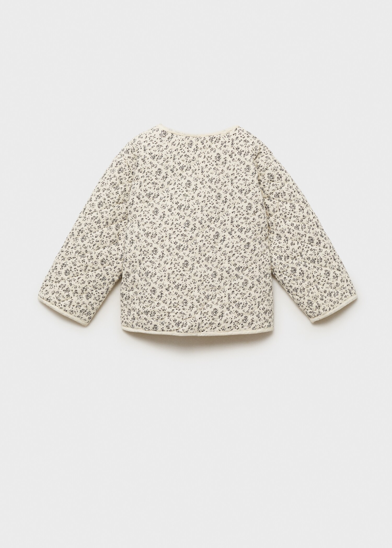 Quilted coat - Reverse of the article