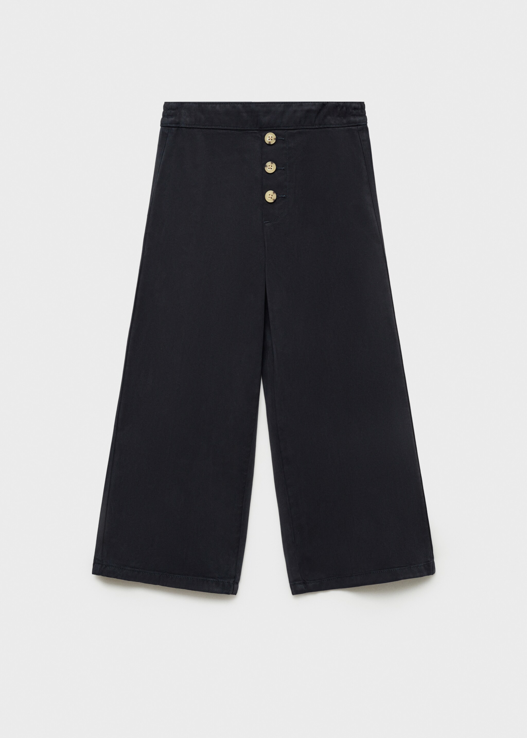 Pantalón culotte botones - Artículo sin modelo, Azul marino oscuro. Ref: 87083642-00.