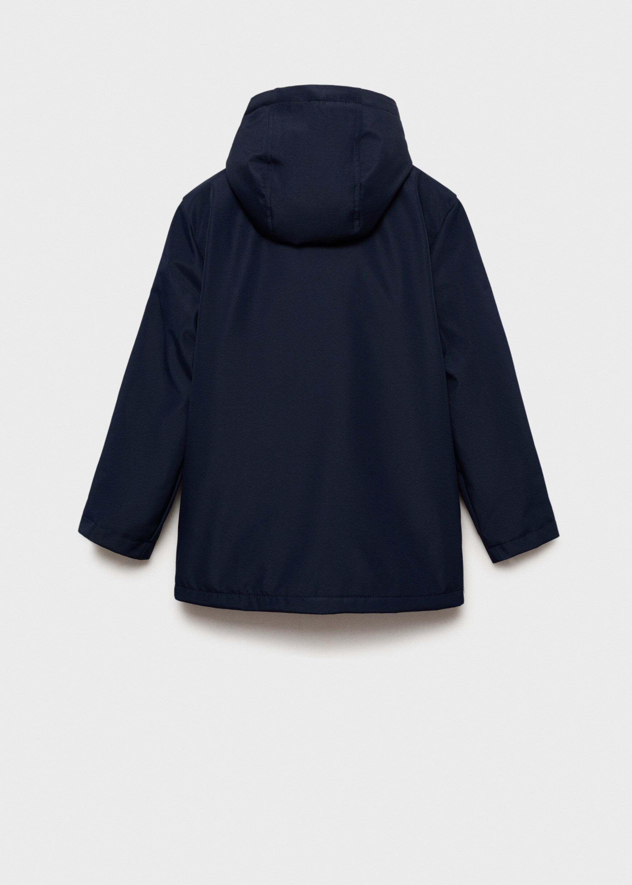 Waterproof padded parka - Reverse of the article, Dark Navy. Ref: 87083643-00.