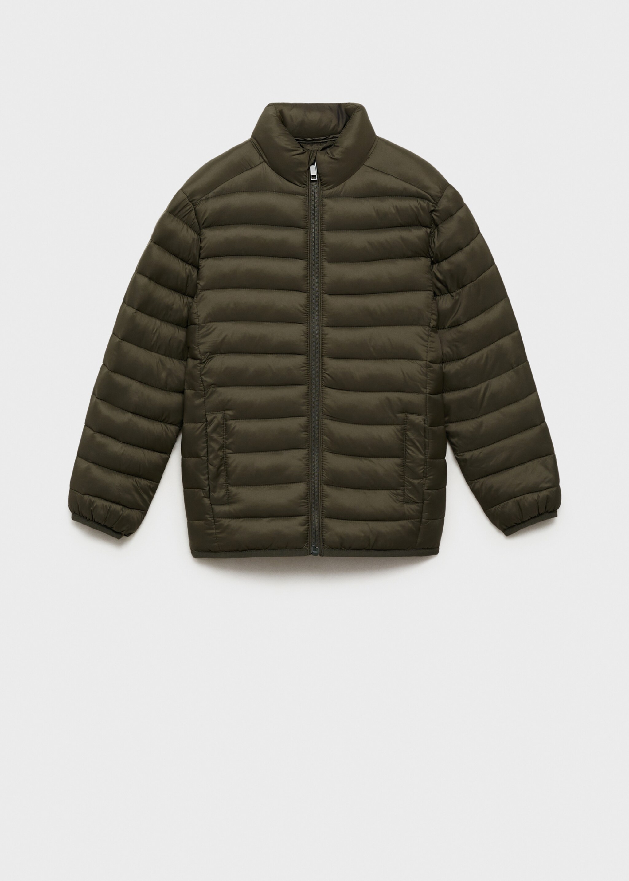 Anorak matelassé imperméable à losanges - Article sans modèle, Kaki. Ref: 87083650-00.