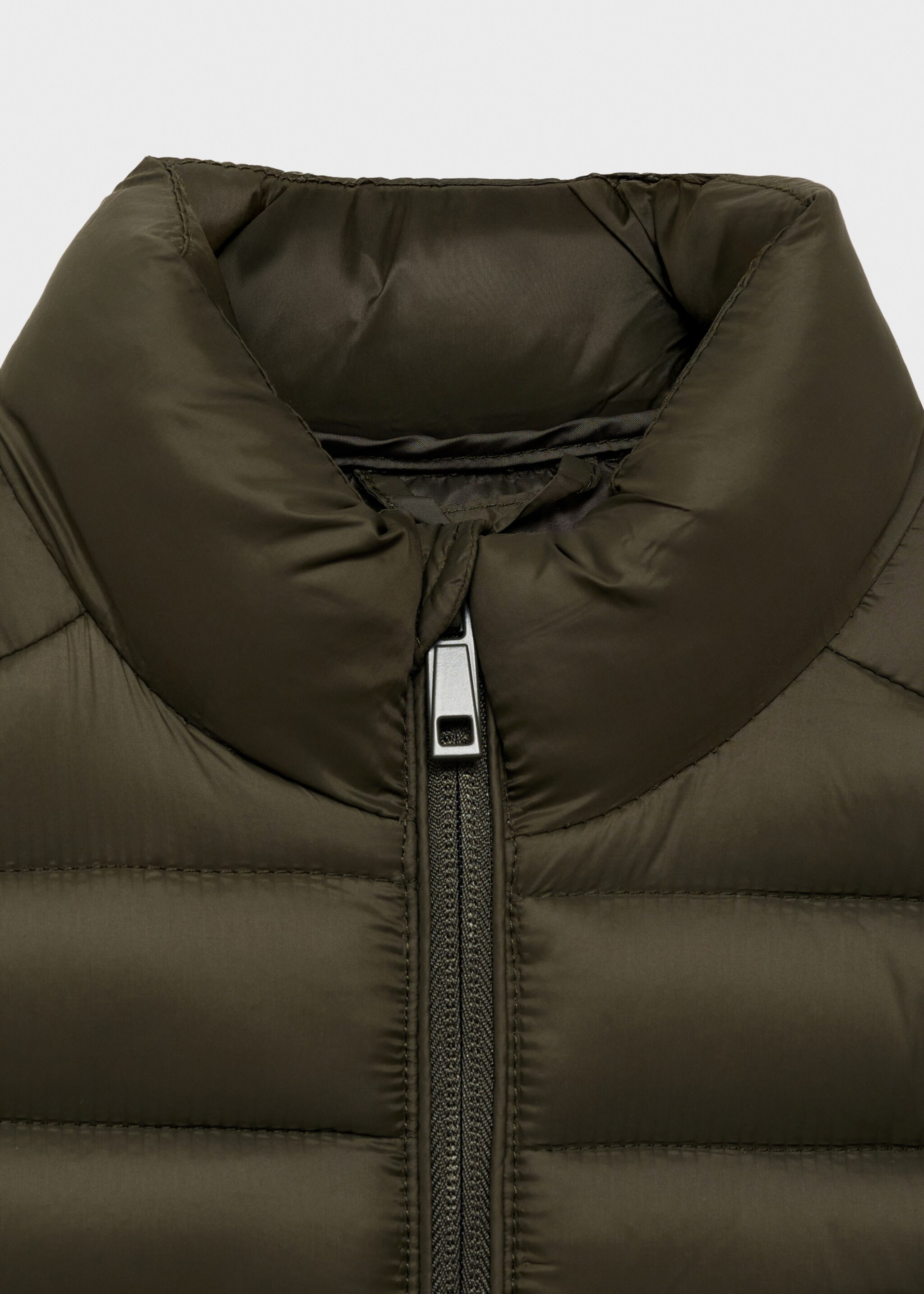 Anorak matelassé imperméable à losanges - Détail de l'article 8, Kaki. Ref: 87083650-00.