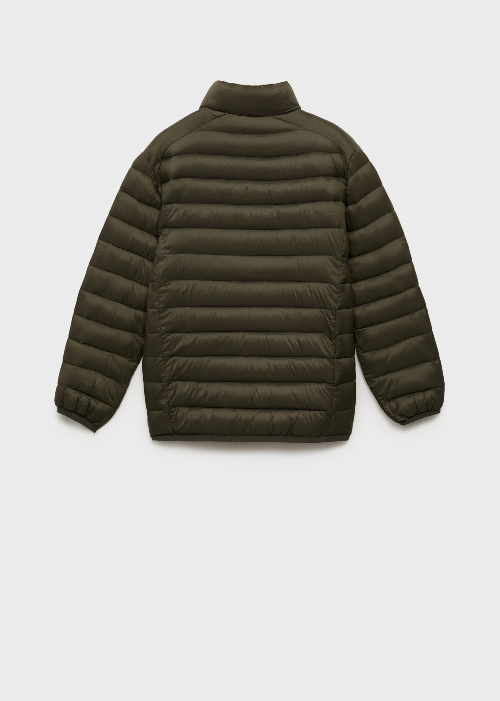 Anorak matelassé imperméable à losanges - Verso de l’article, Kaki. Ref: 87083650-00.