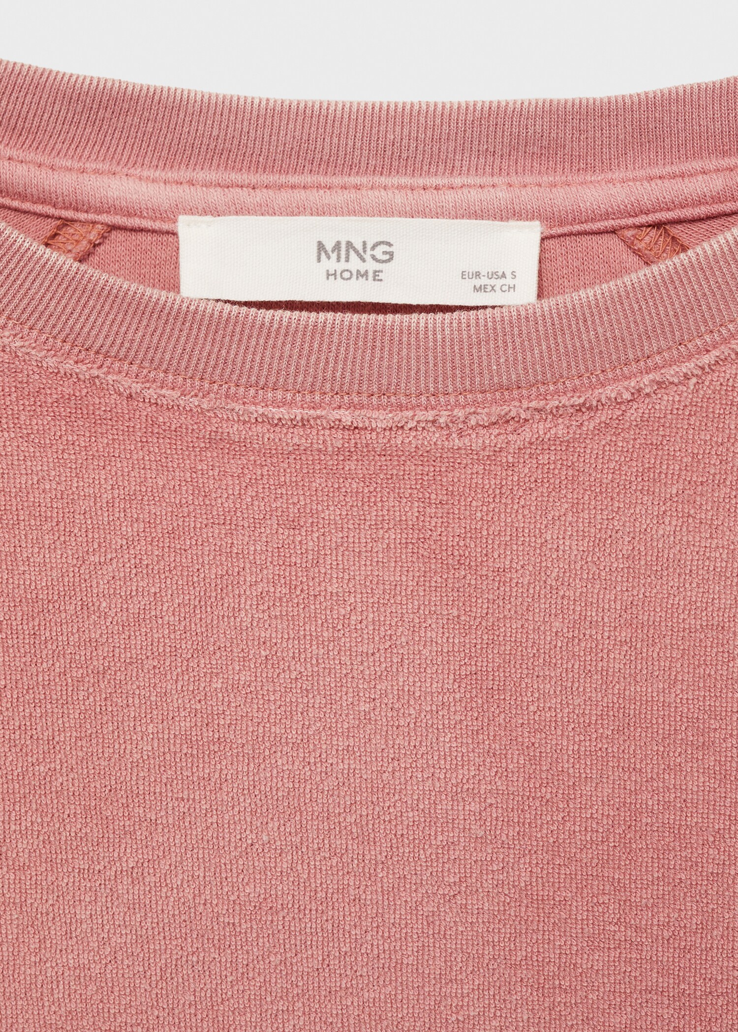 Overdyed terry cotton t-shirt - Details of the article 8