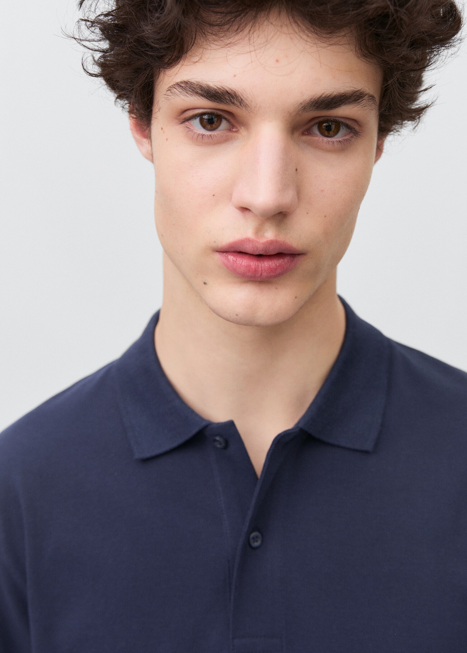 Polohemd aus Baumwollpikee - Detail des Artikels 1