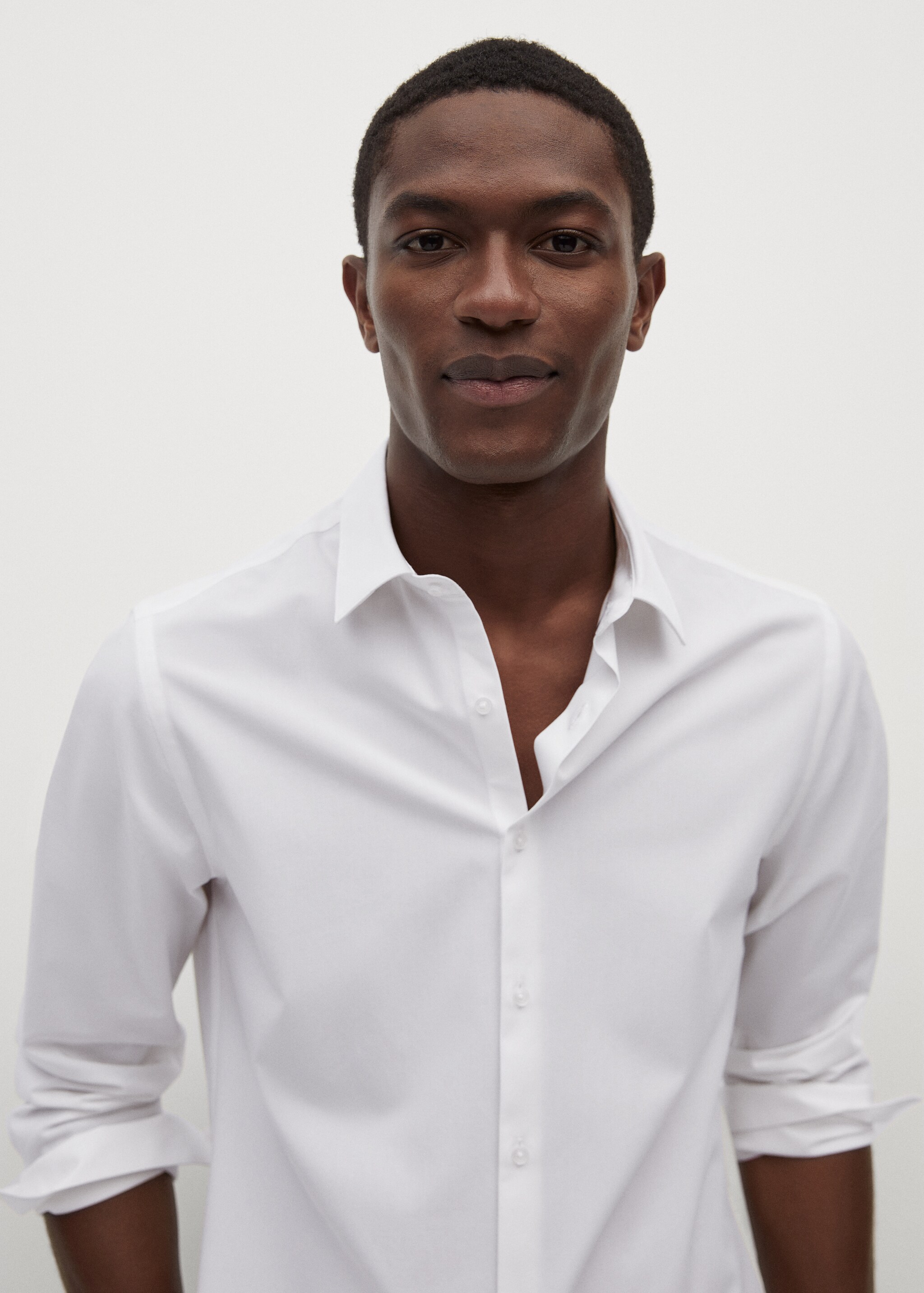 Camisa slim fit algodón stretch - Detalle del artículo 1