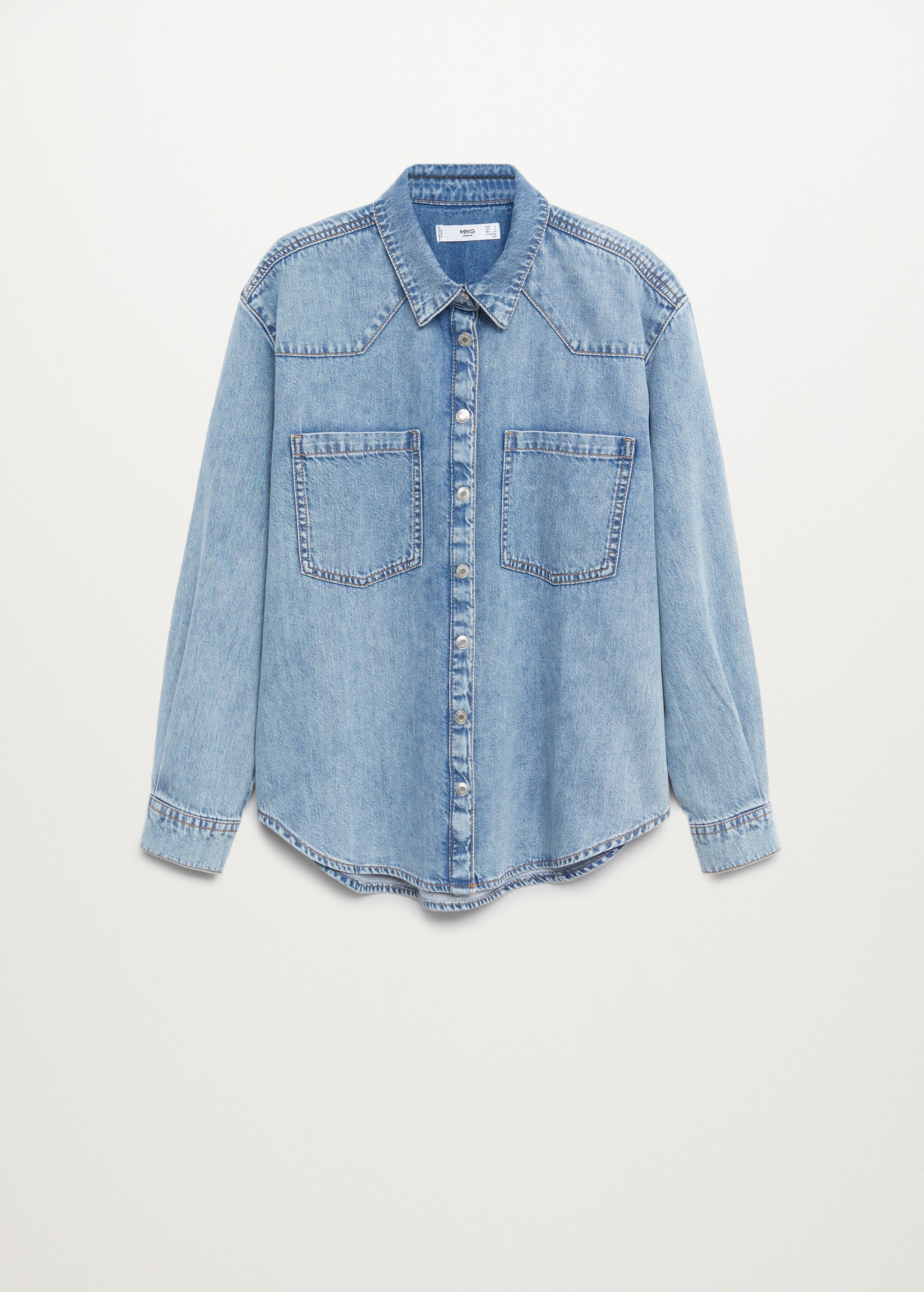 Camisa denim algodón - Artículo sin modelo