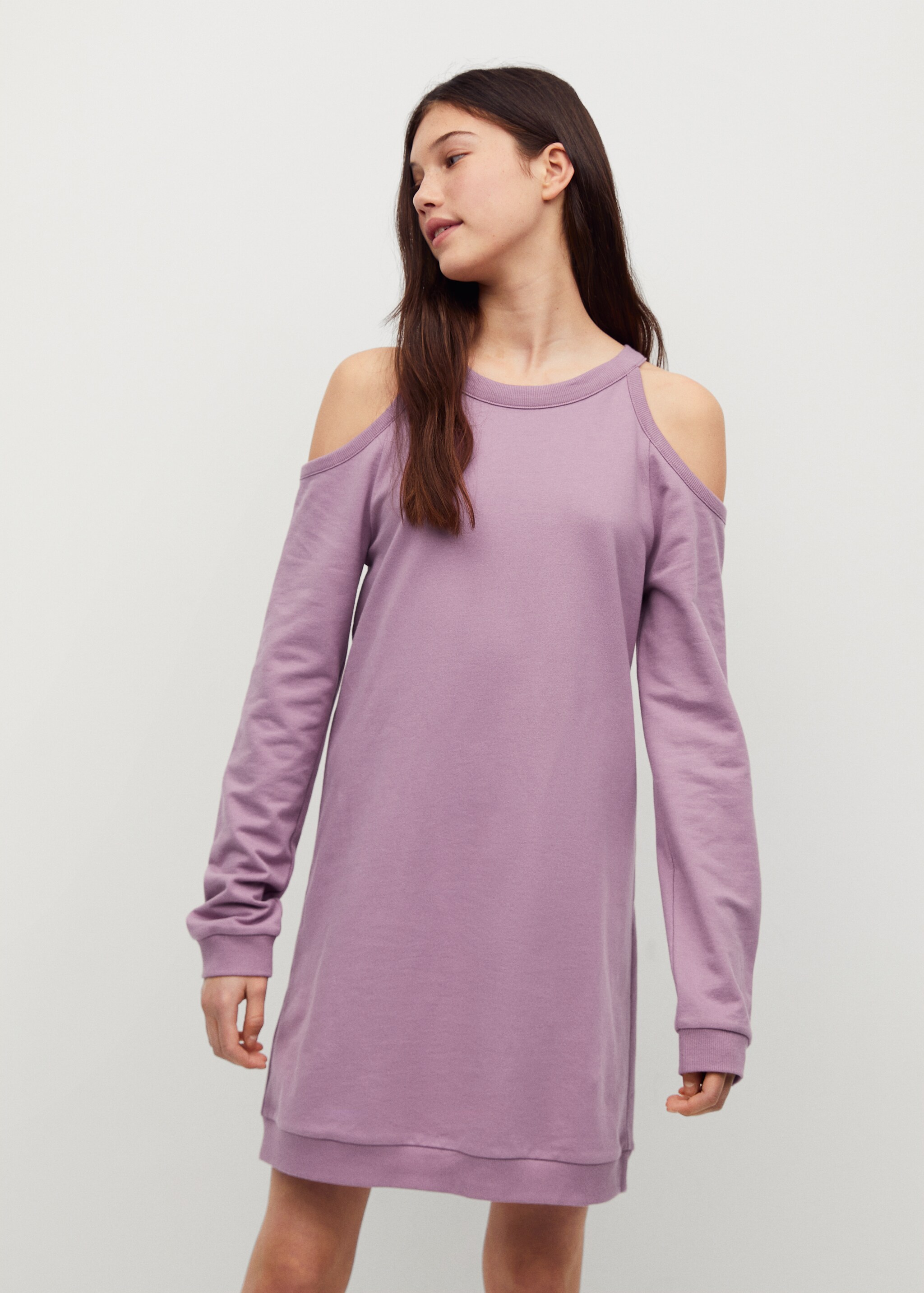 Vestido hombros descubiertos - Plano medio