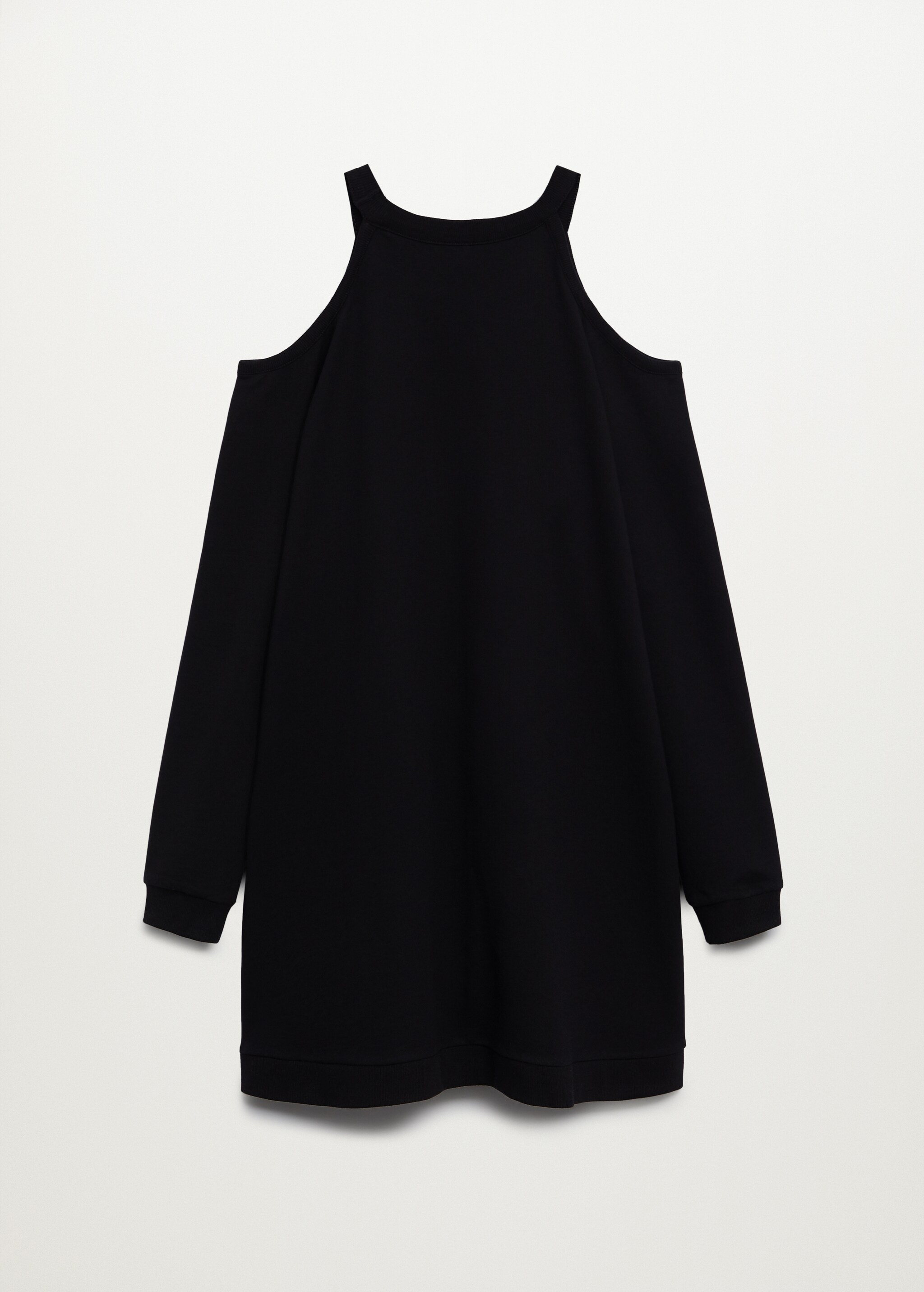 Schulterfreies Kleid - Rückseite des Artikels