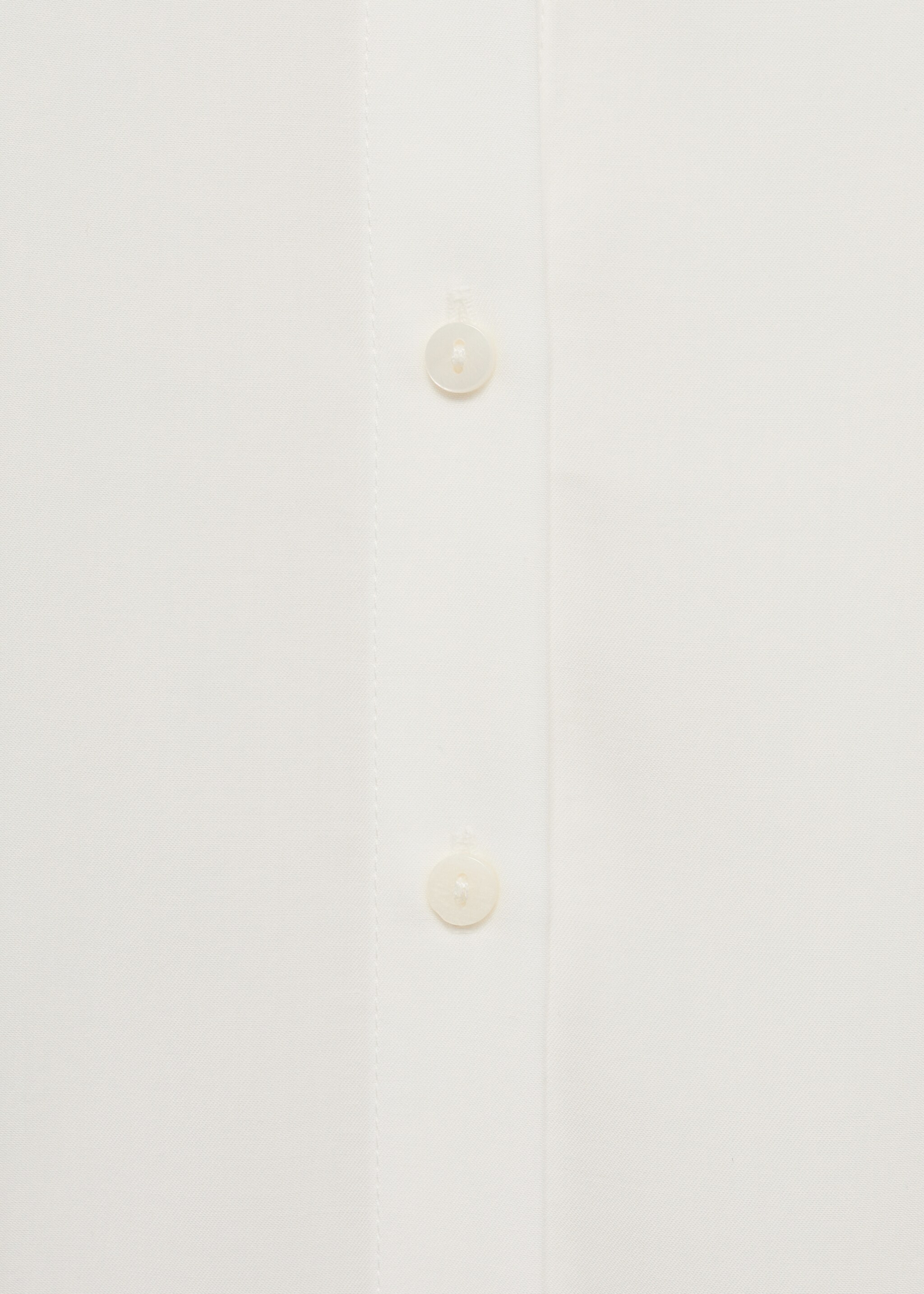 Lyocell fluid shirt - Details of the article 0, Off White. Ref: 87084067-00.
