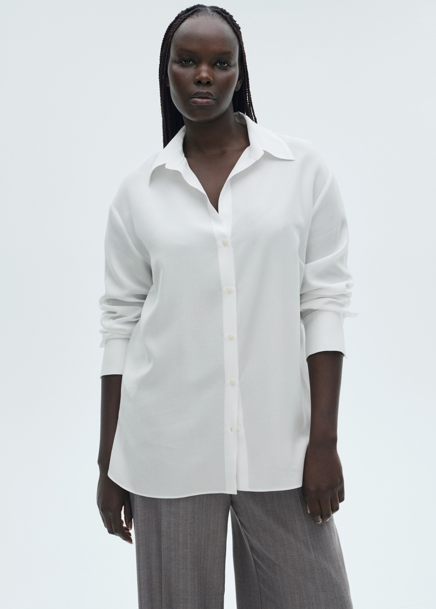 Lyocell fluid shirt - Details of the article 5