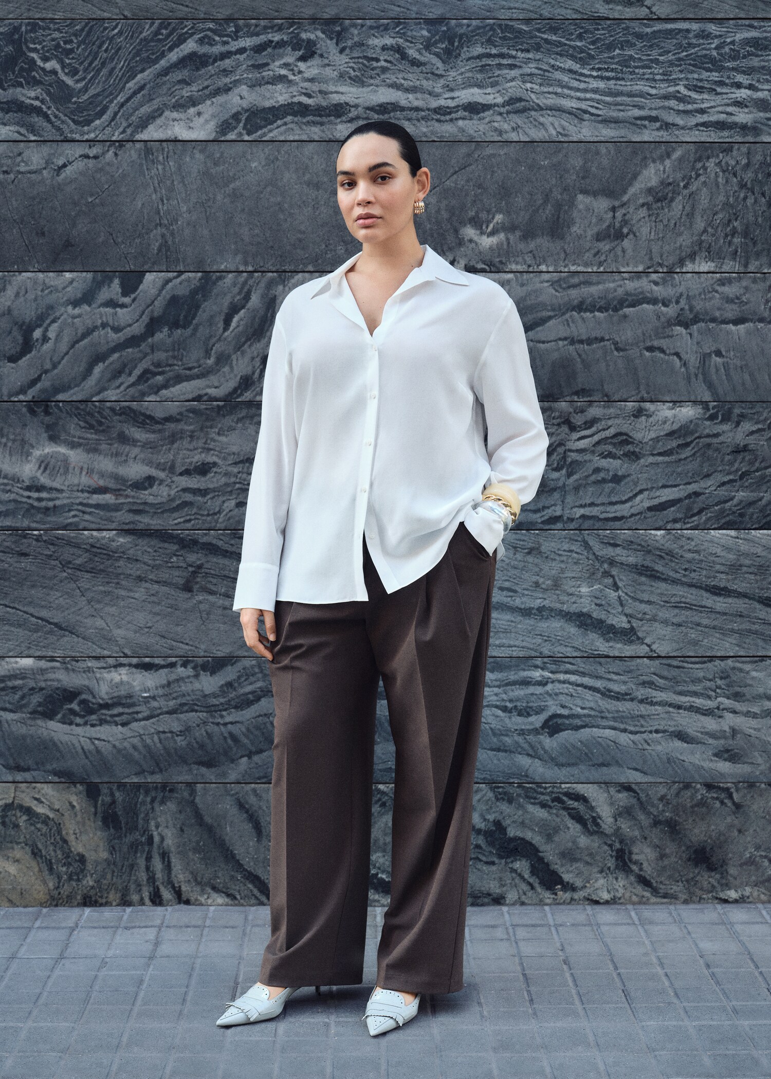 Lyocell fluid shirt - Details of the article 6