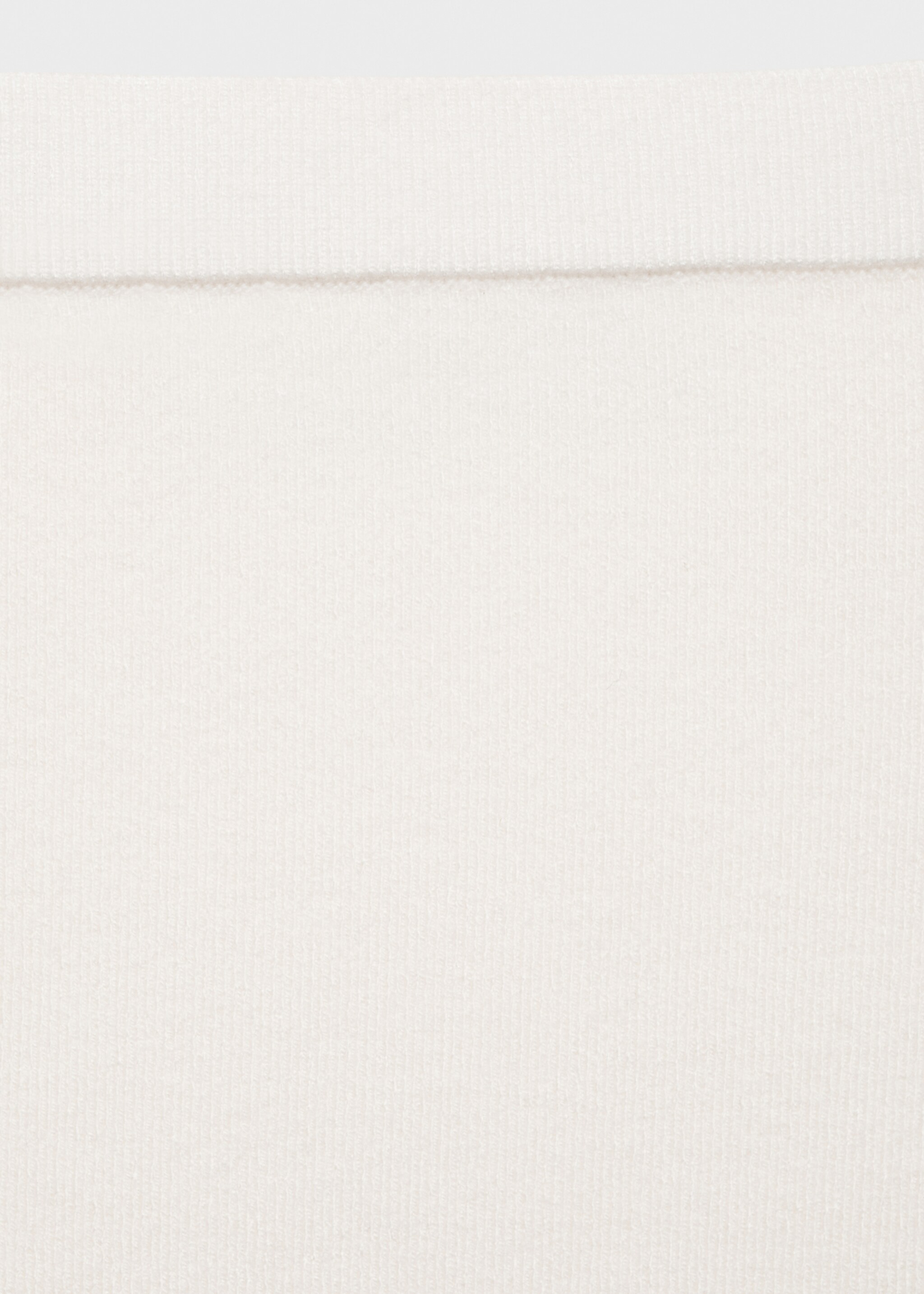 Falda midi punto fino - Detalle del artículo 8, Crudo. Ref: 87084071-00.