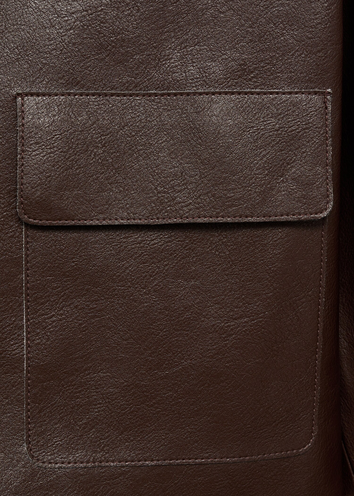 Jasje van imitatieleer met zakken - Detail van het artikel 0