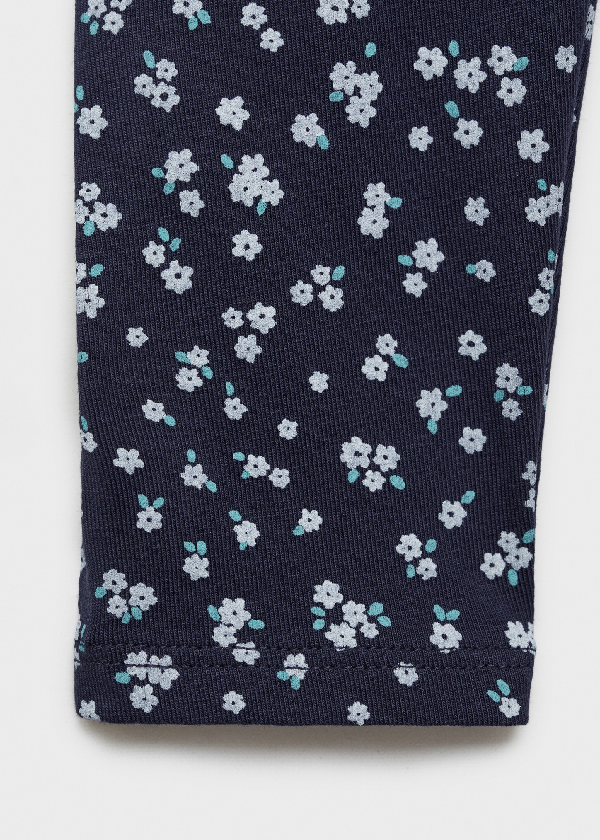 Leggings estampat floral - Detall de l'article 0, Blau marí fosc. Ref: 87084079-00.