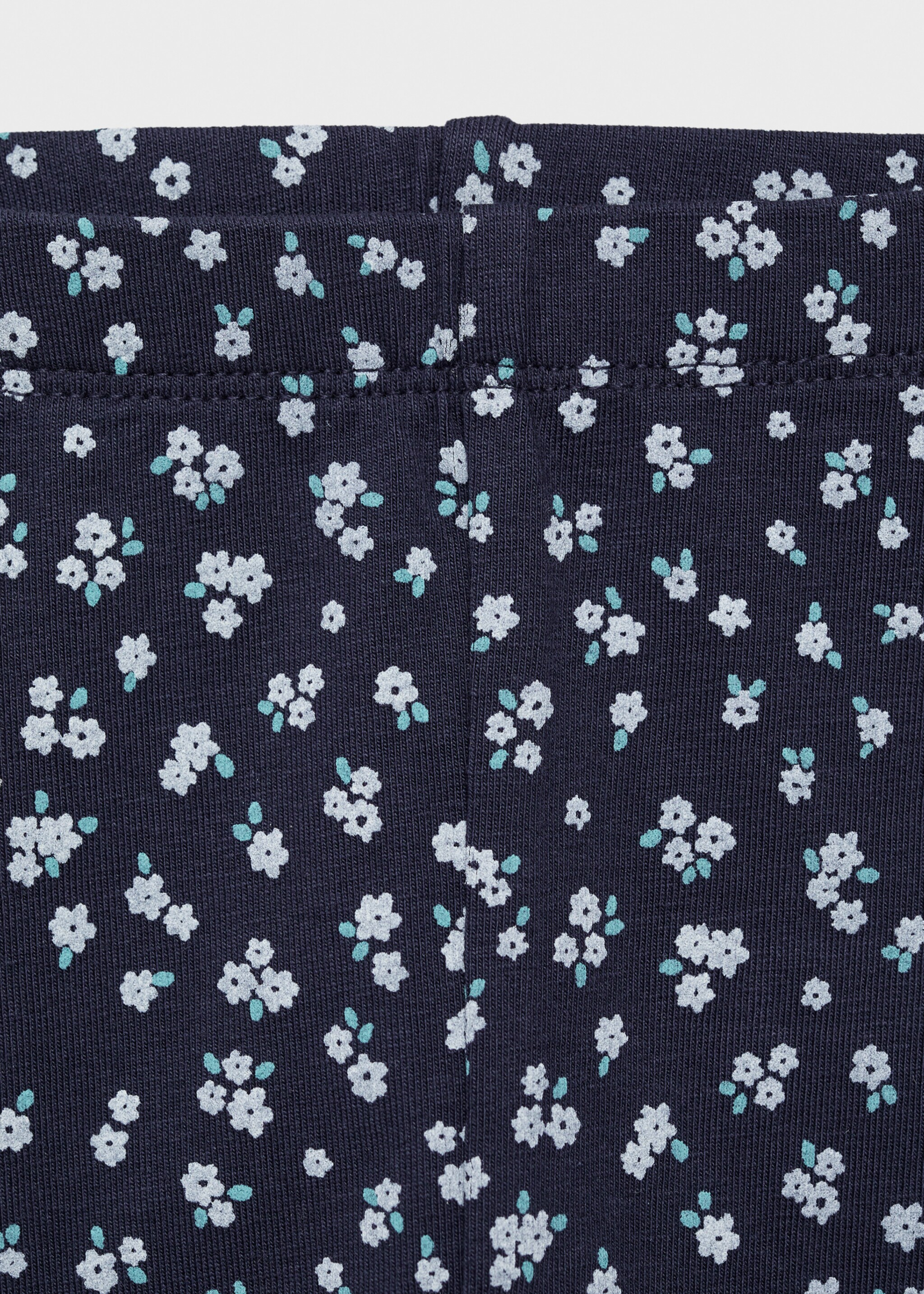 Leggings estampat floral - Detall de l'article 8, Blau marí fosc. Ref: 87084079-00.