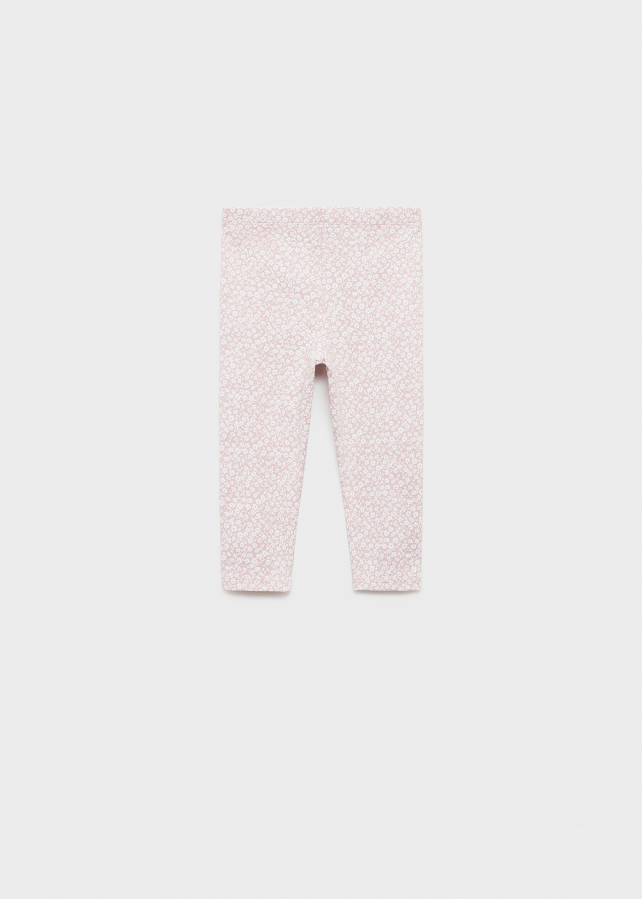 Floral print leggings - Reverse of the article, Pink. Ref: 87084079-00.