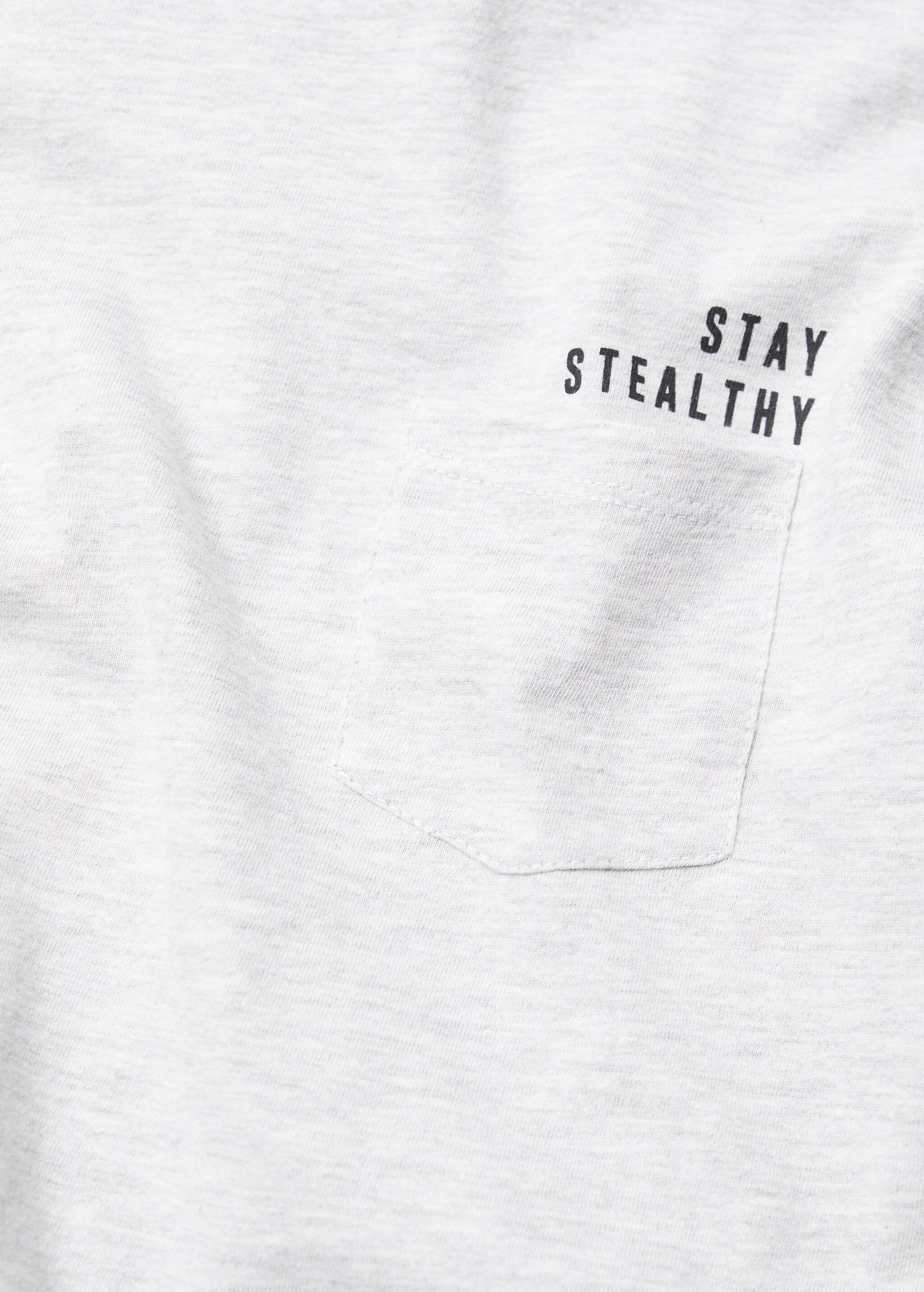 Organic printed cotton t-shirt - Details of the article 8