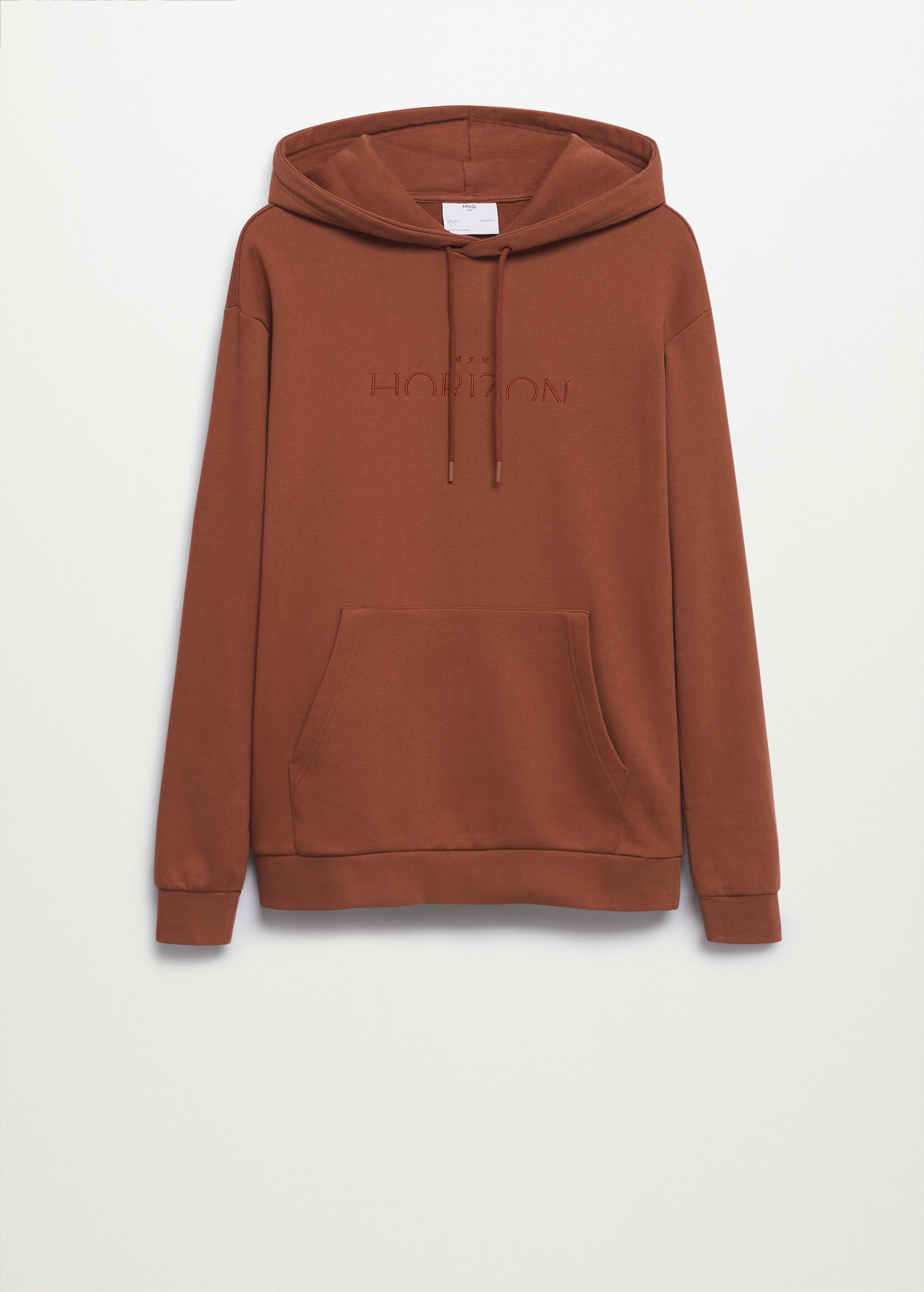 Sudadera capucha mensaje - Artículo sin modelo