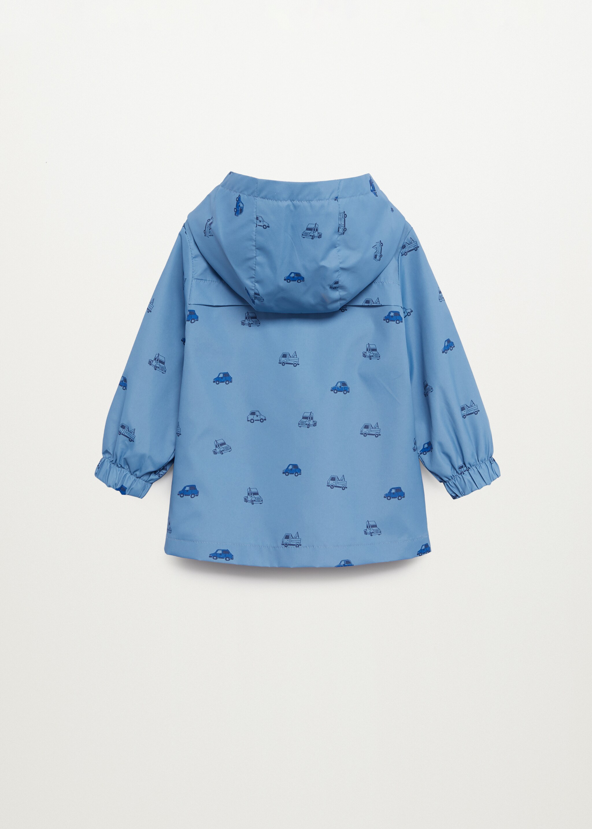 Chaqueta capucha cremallera - Reverso del artículo