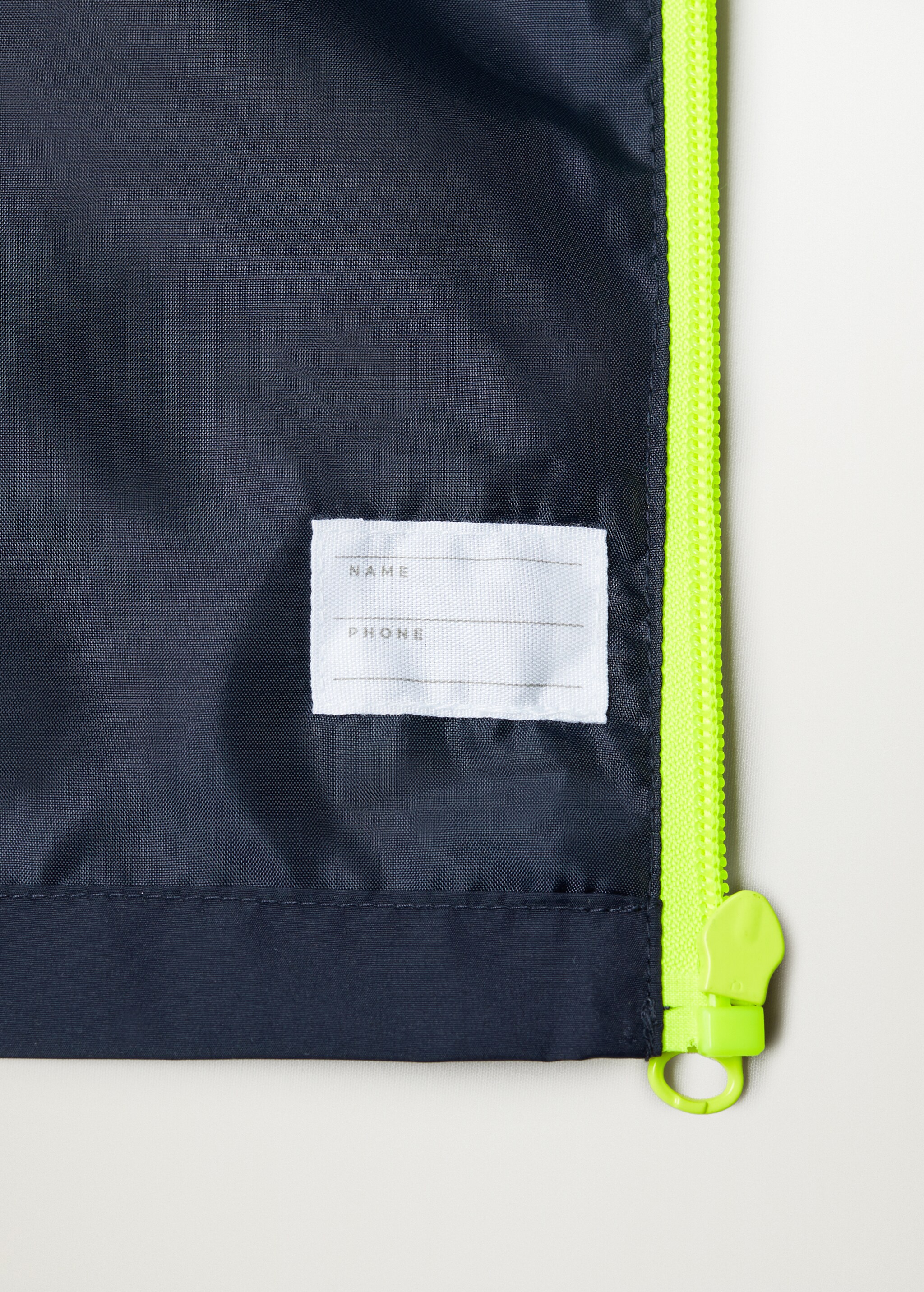 Chaqueta capucha cremallera - Detalle del artículo 7