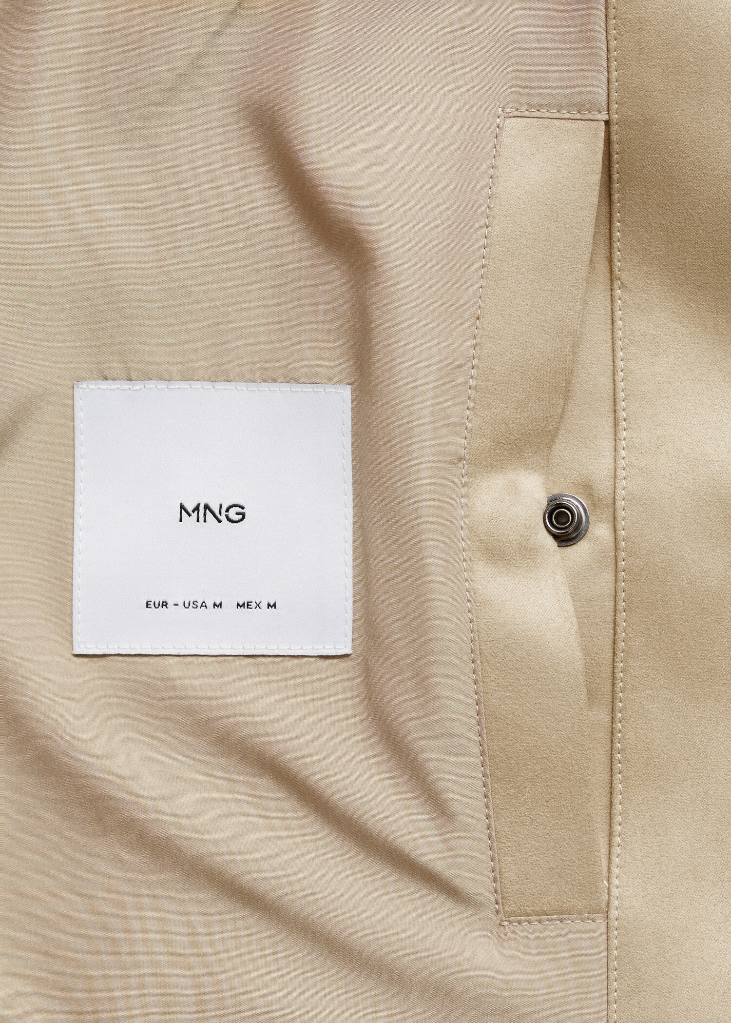 Bomberjacke mit Wildleder-Effekt - Detail des Artikels 0