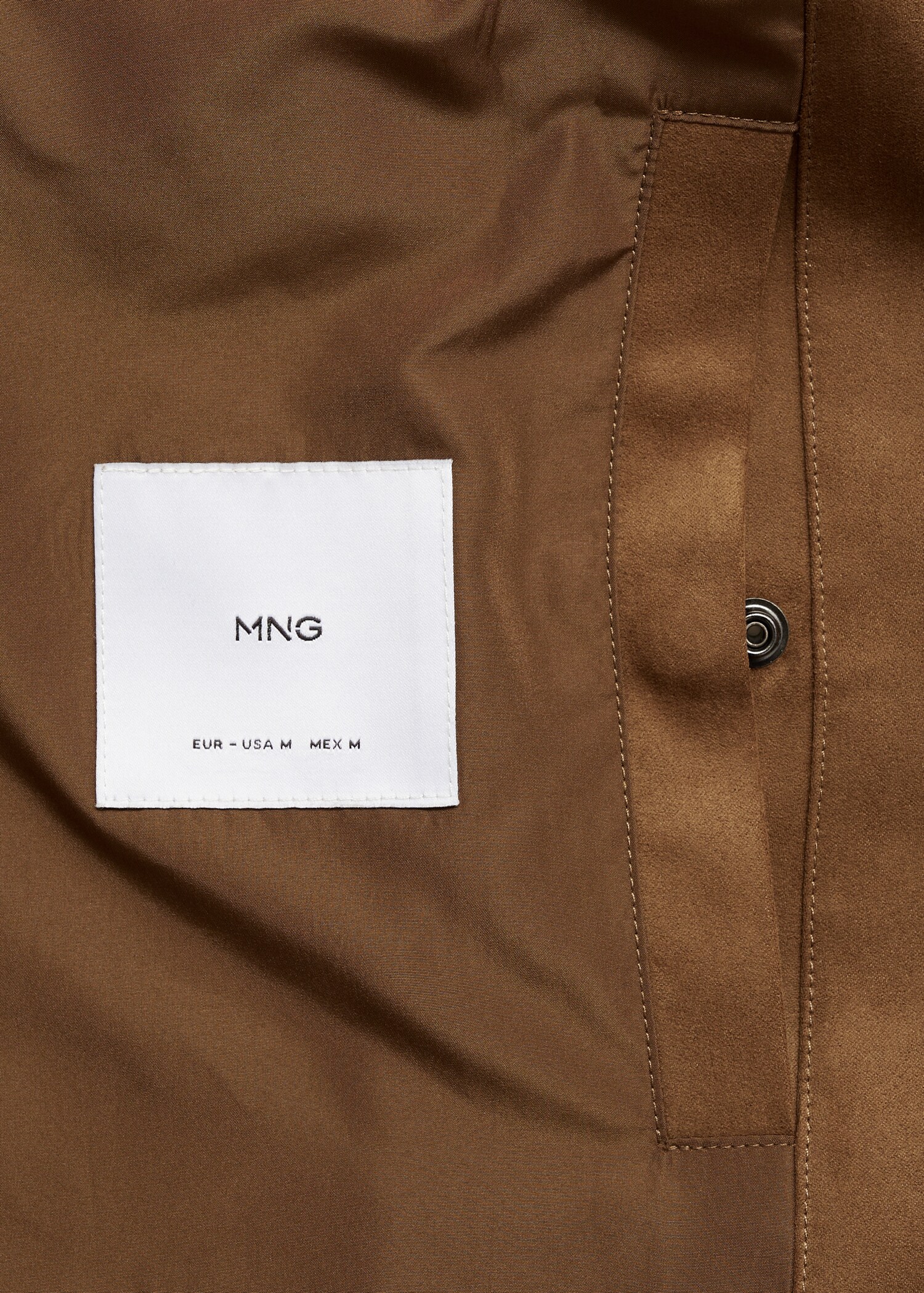 Bomberjacke mit Wildleder-Effekt - Detail des Artikels 0