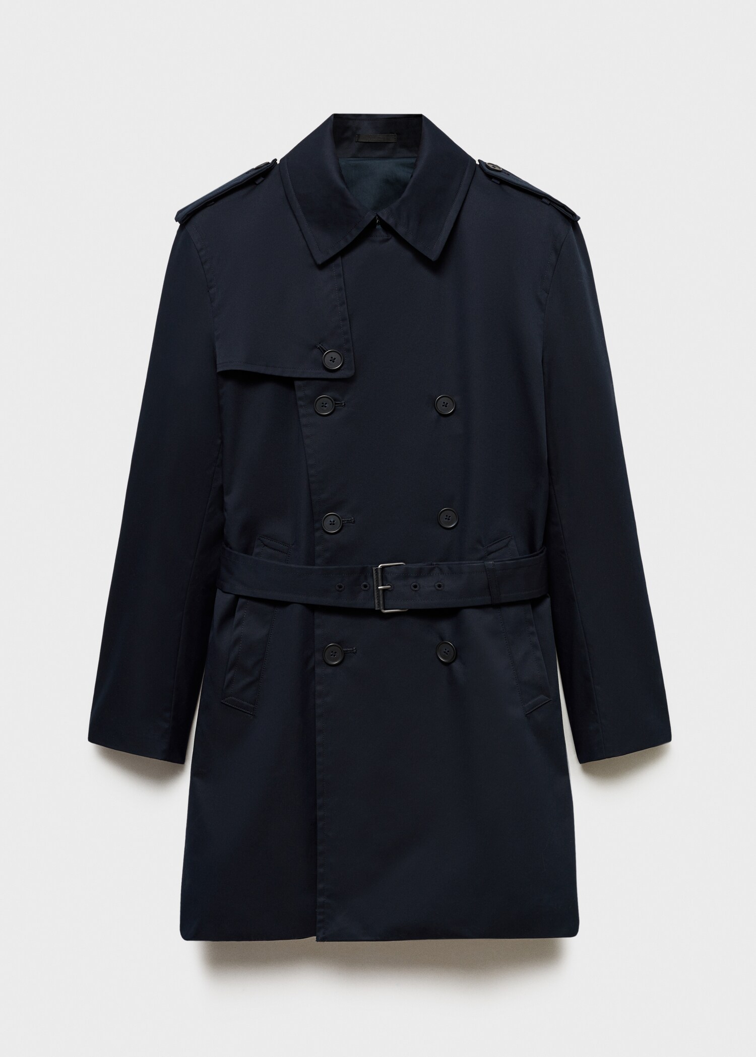 Wasserabweisender Trenchcoat mit Gürtel - Artikel ohne Model