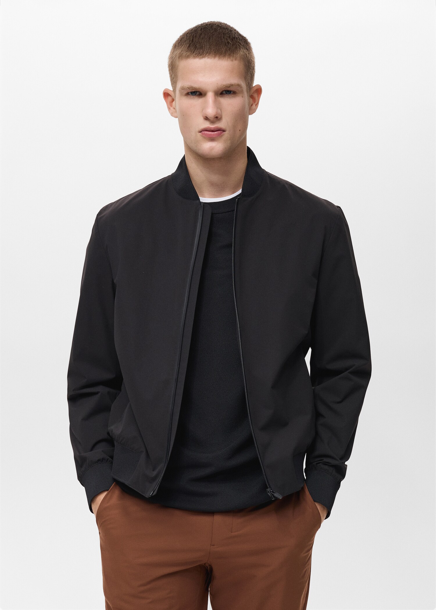 Waterproof bomber with COOLMAX® technology - Medium plane