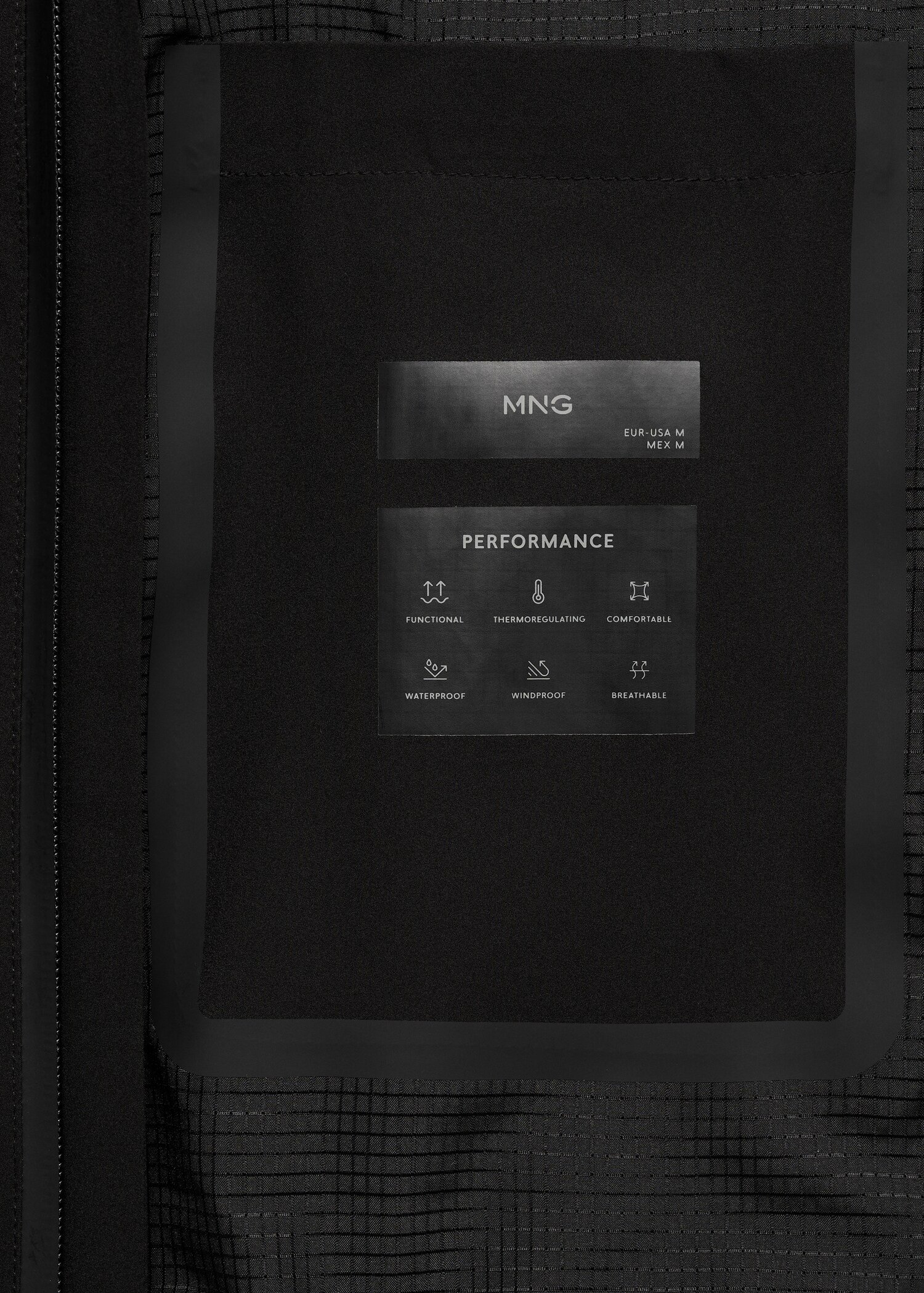 Waterproof bomber with COOLMAX® technology - Details of the article 0