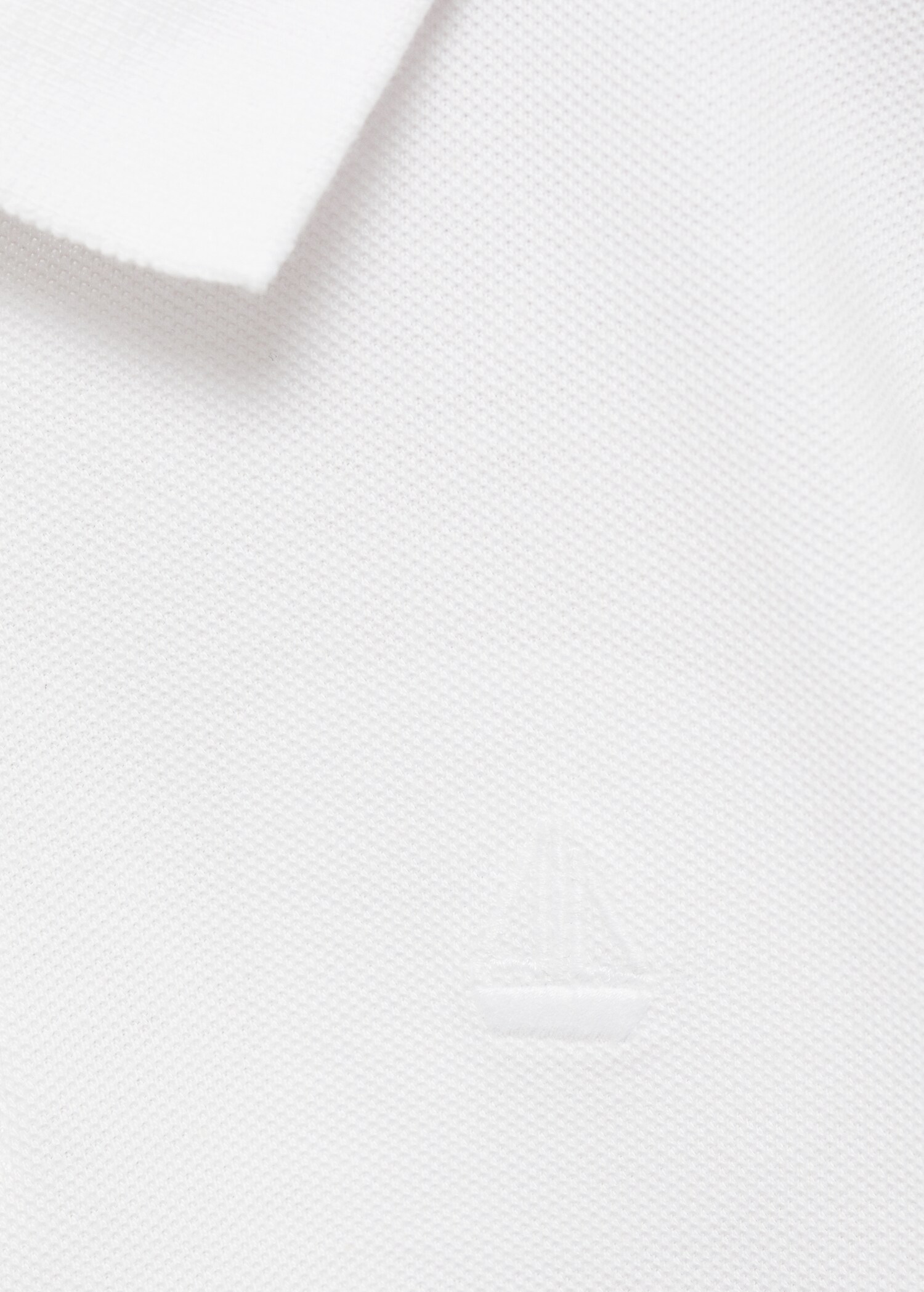 Gebreid poloshirt met korte mouw - Detail van het artikel 0