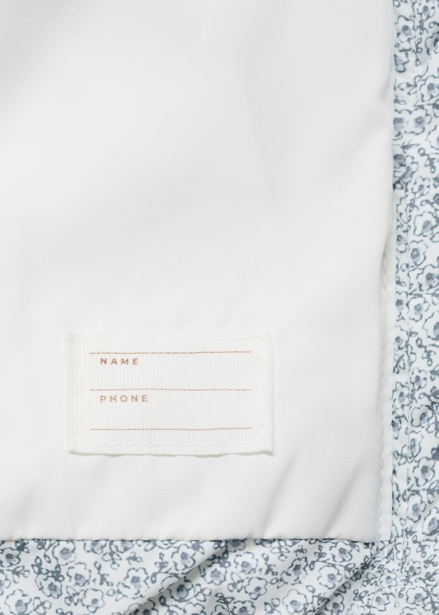 Chaleco acolchado estampado - Detalle del artículo 0