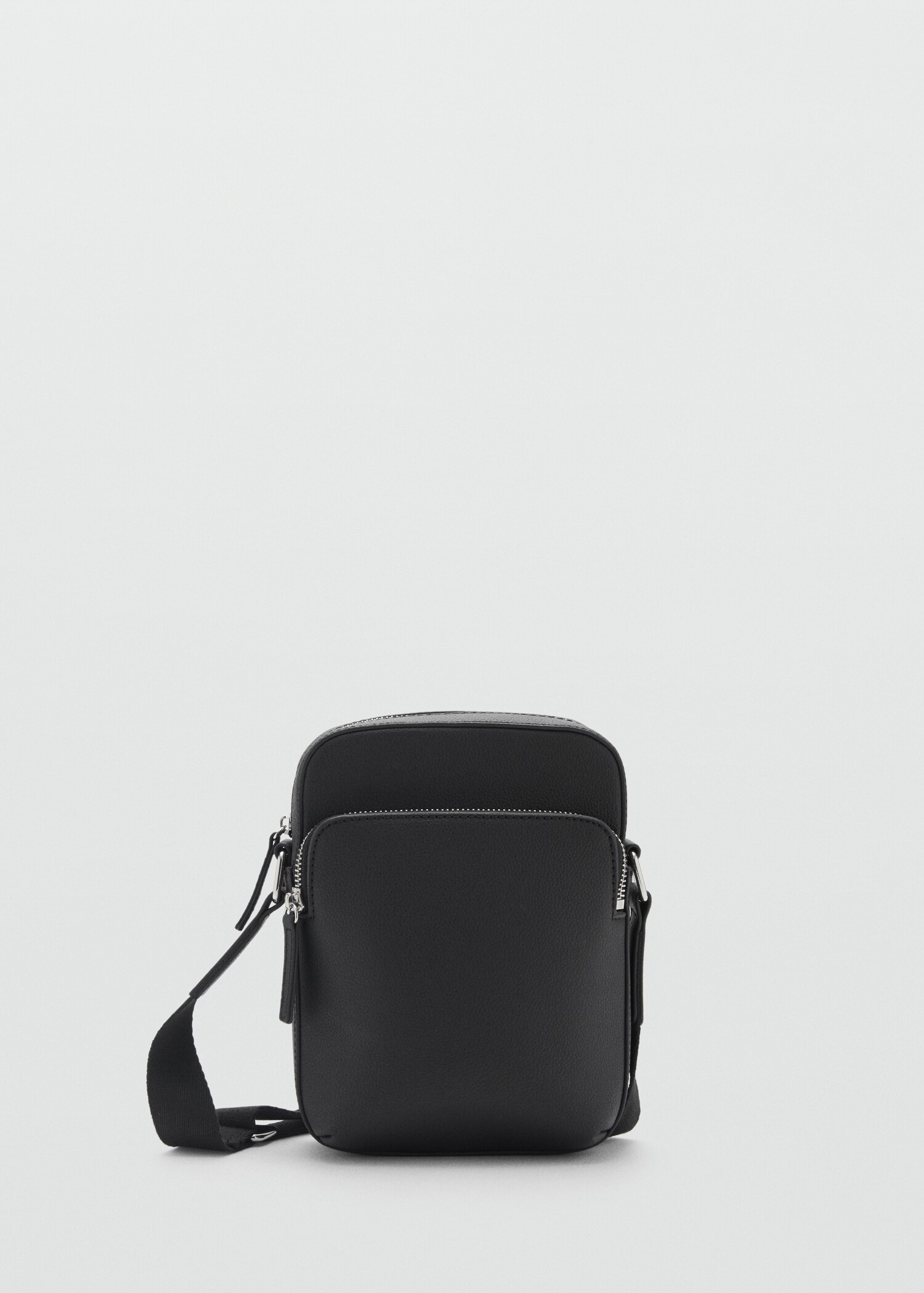 Patent faux-leather shoulder bag - Article without model