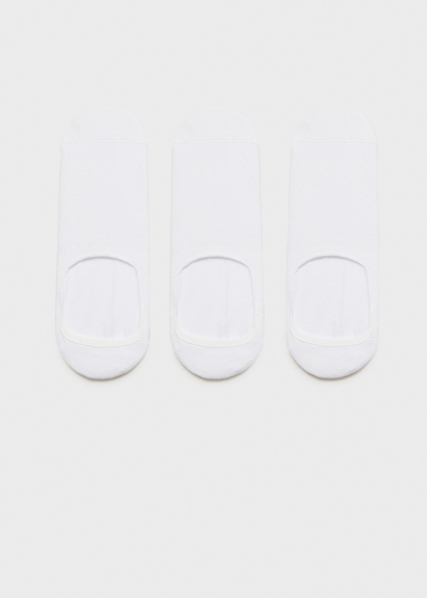 3-pack of invisible socks - Article without model