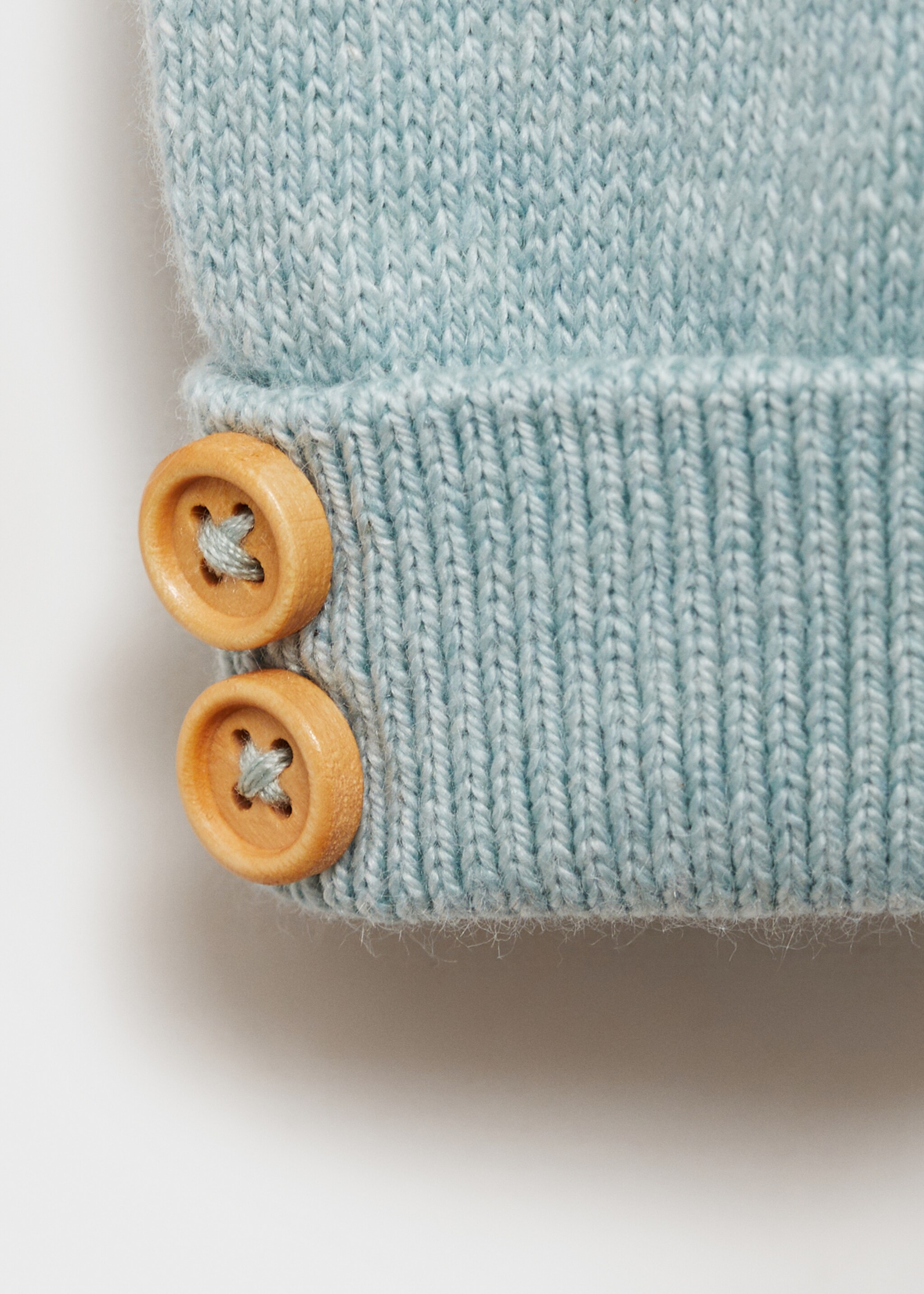 Legíny s knoflíky - Detail zboží 8, Pastelově zelená. Ref: 87084408-00.