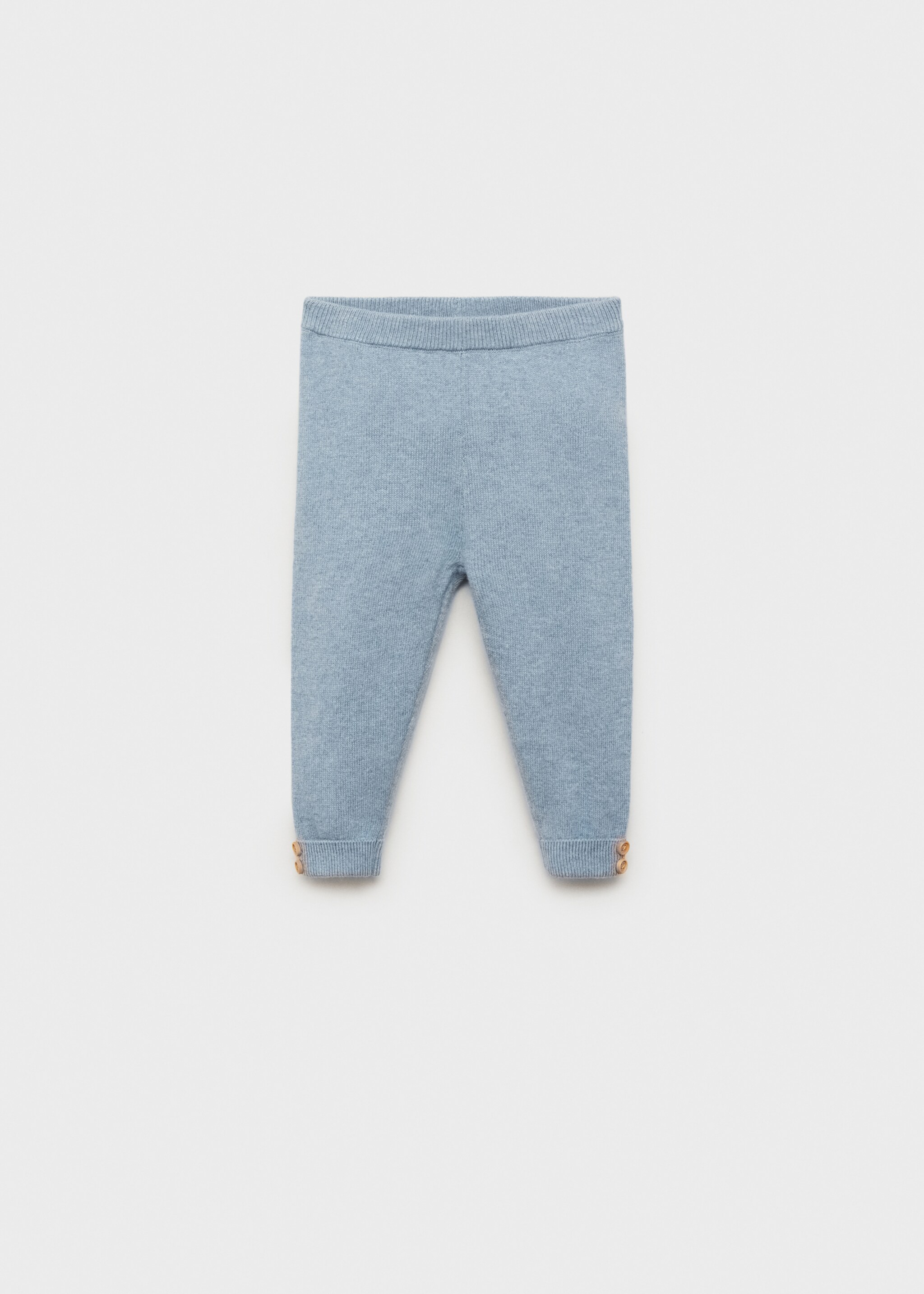 Leggings with buttons - Article without model, Blue. Ref: 87084408-00.