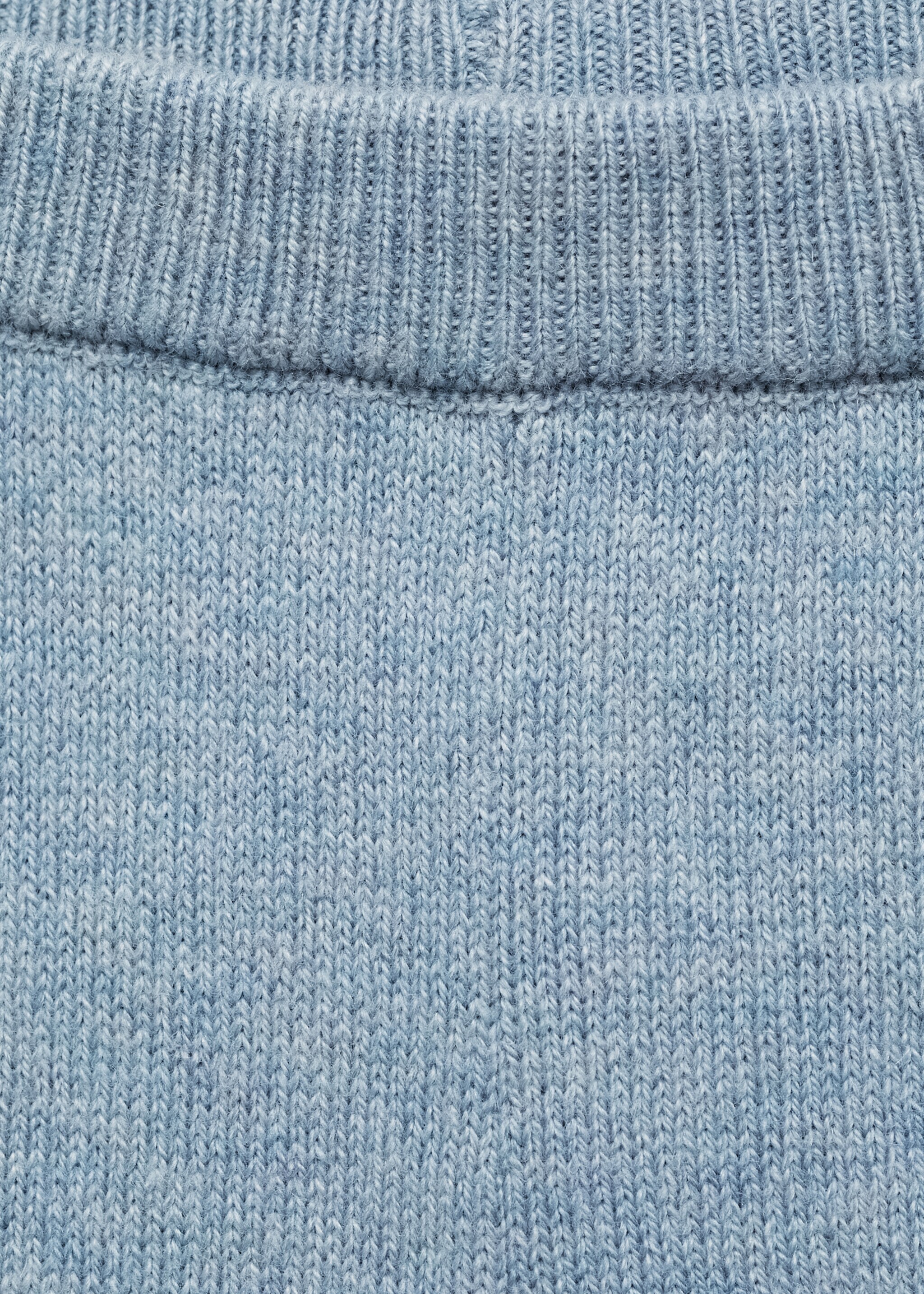 Leggings with buttons - Details of the article 0, Blue. Ref: 87084408-00.