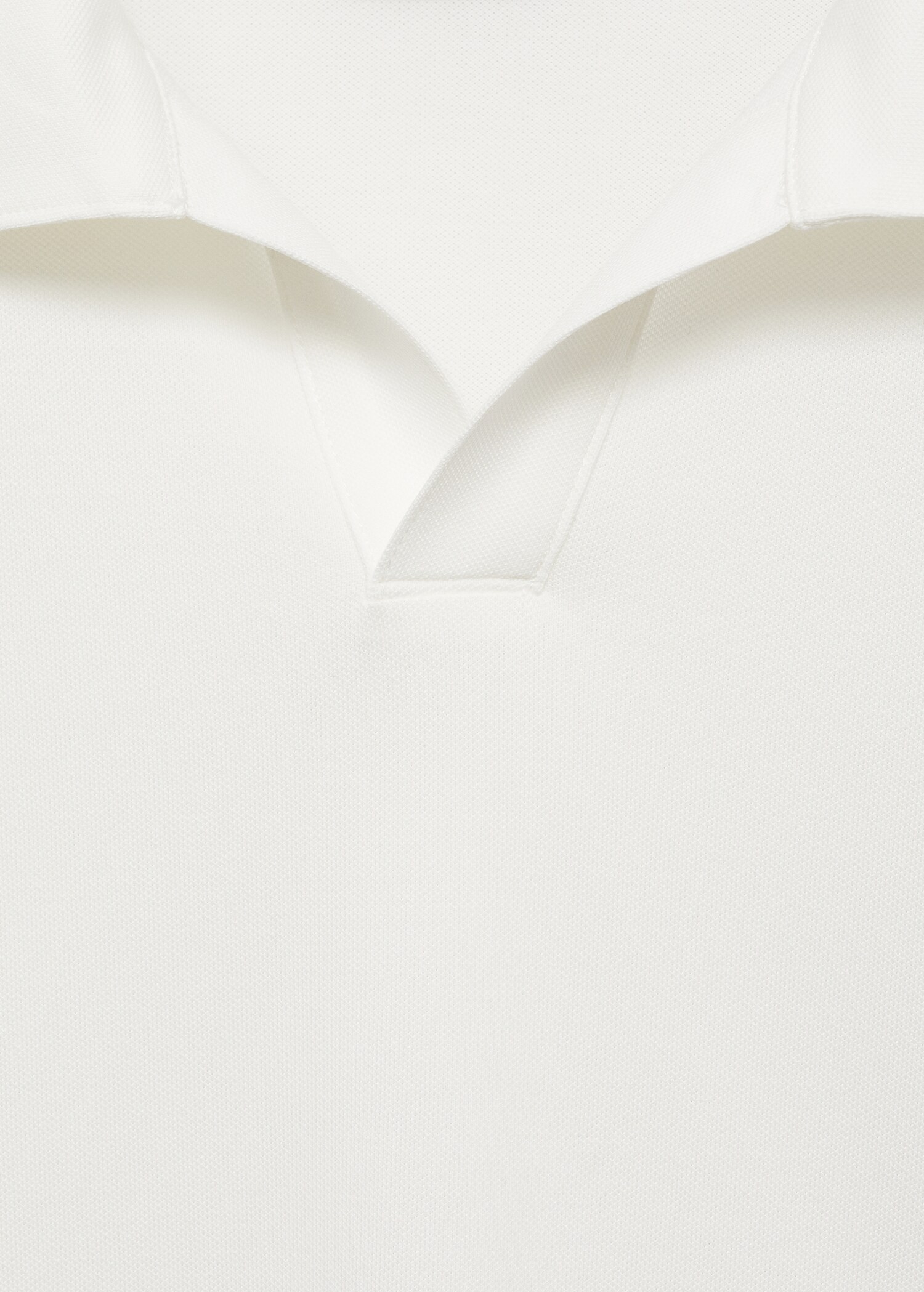 Slim Fit-Poloshirt aus Baumwoll-Piqué - Detail des Artikels 8
