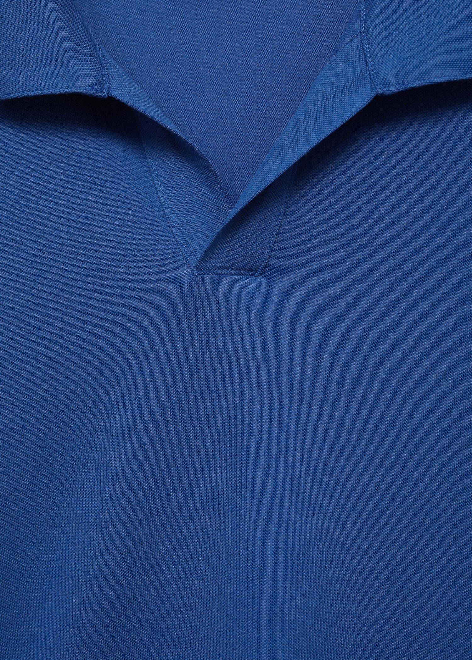 Slim Fit-Poloshirt aus Baumwoll-Piqué - Detail des Artikels 8