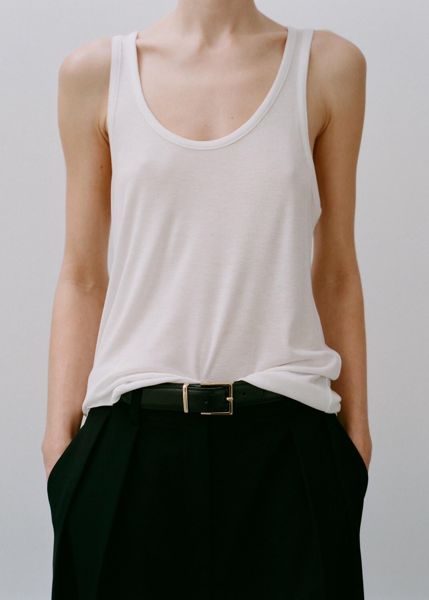 Ceinture cuir boucle carrée - Détail de l'article 6