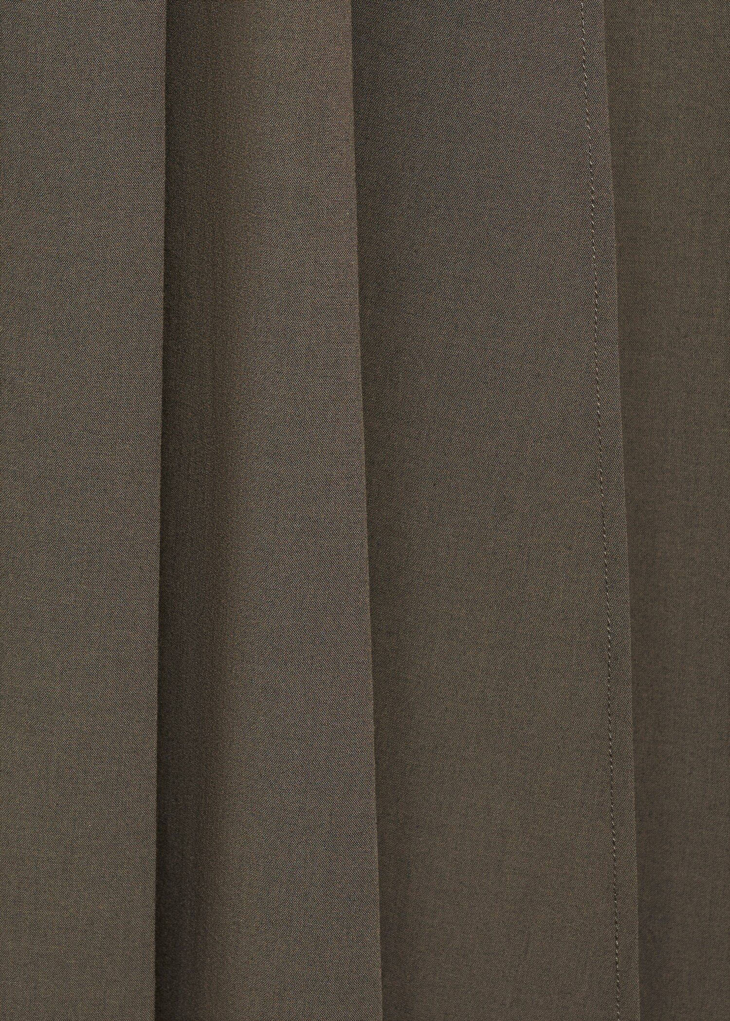 Pleated skirt with belt - Details of the article 0