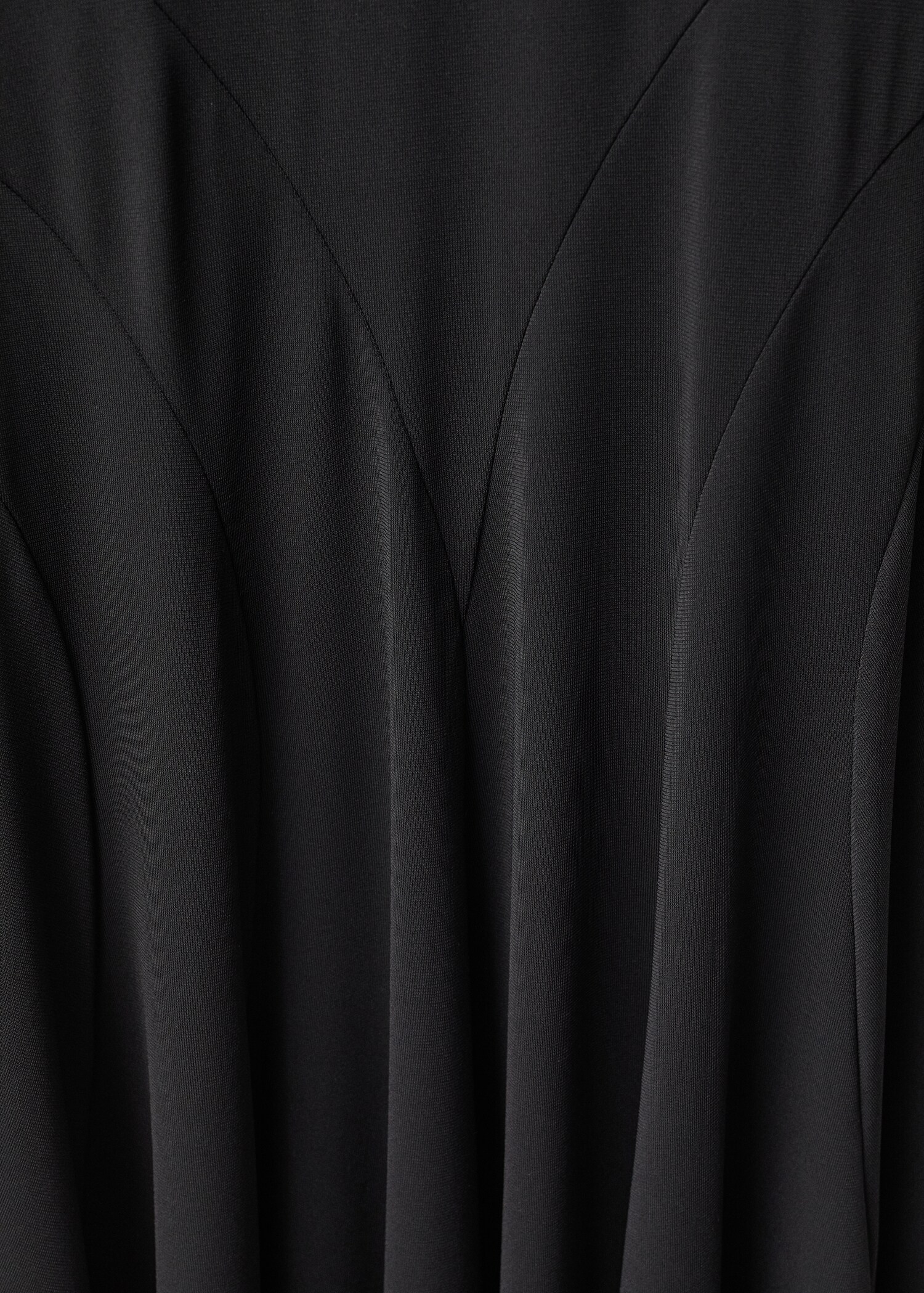 Turtleneck flared knitted dress - Details of the article 8