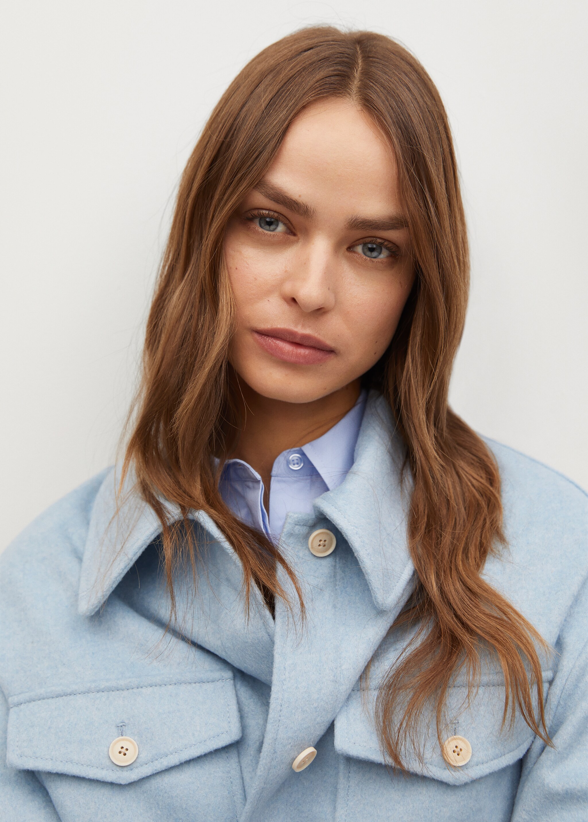 Sobrecamisa lana oversize - Detalle del artículo 3