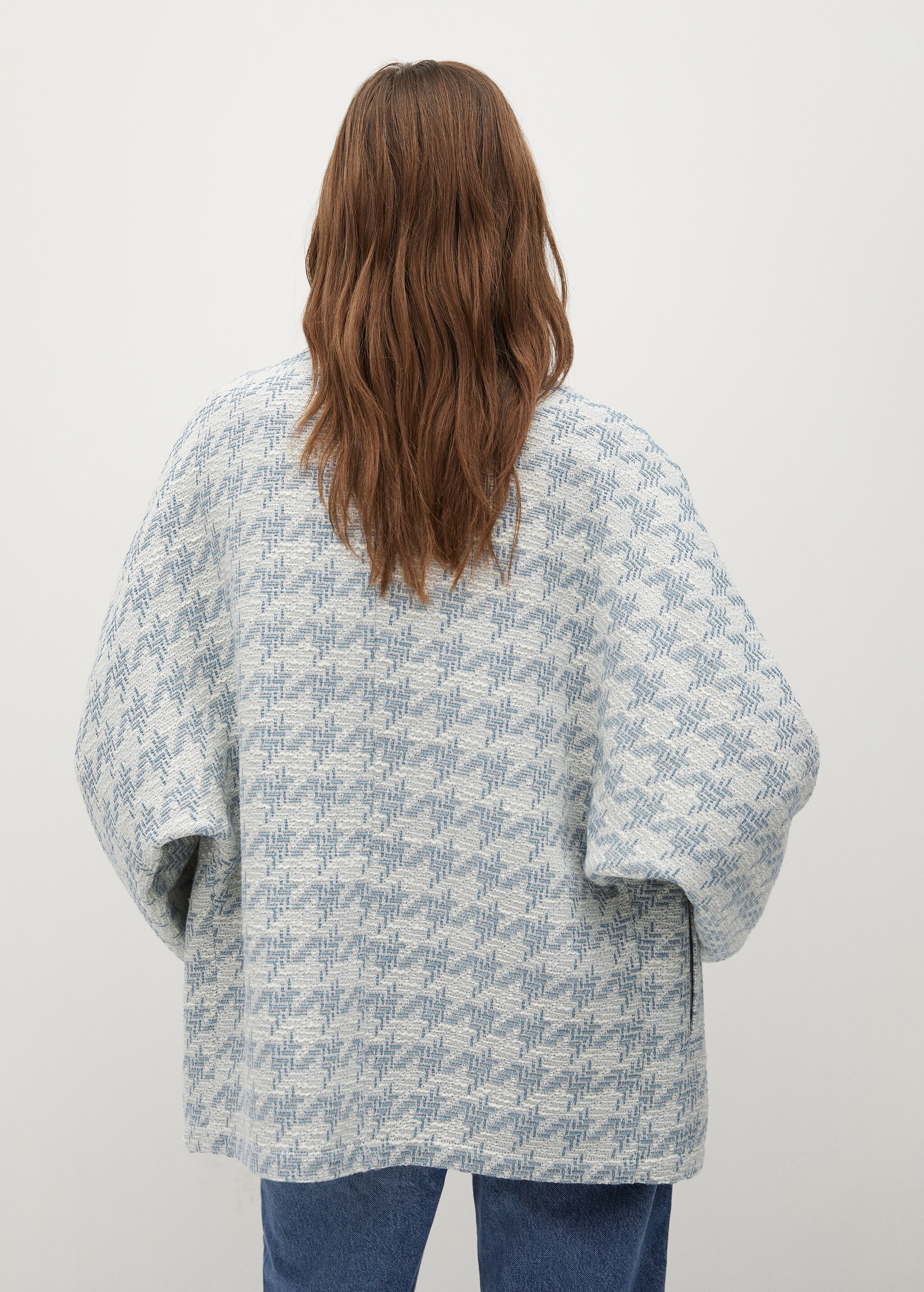 Chaqueta estilo kimono - Reverso del artículo
