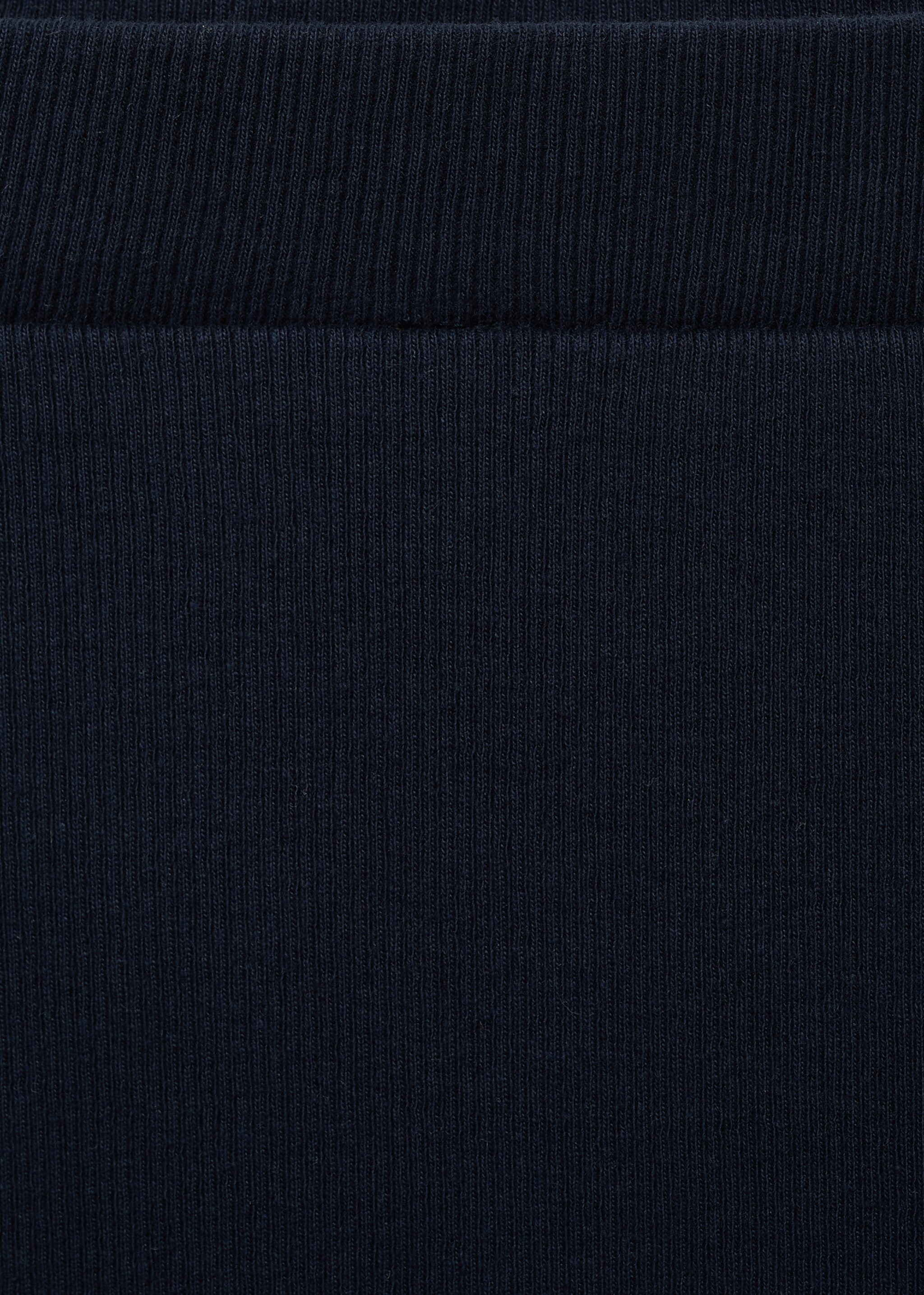 Falda larga abertura lateral - Detalle del artículo 8, Azul marino oscuro. Ref: 87084788-00.